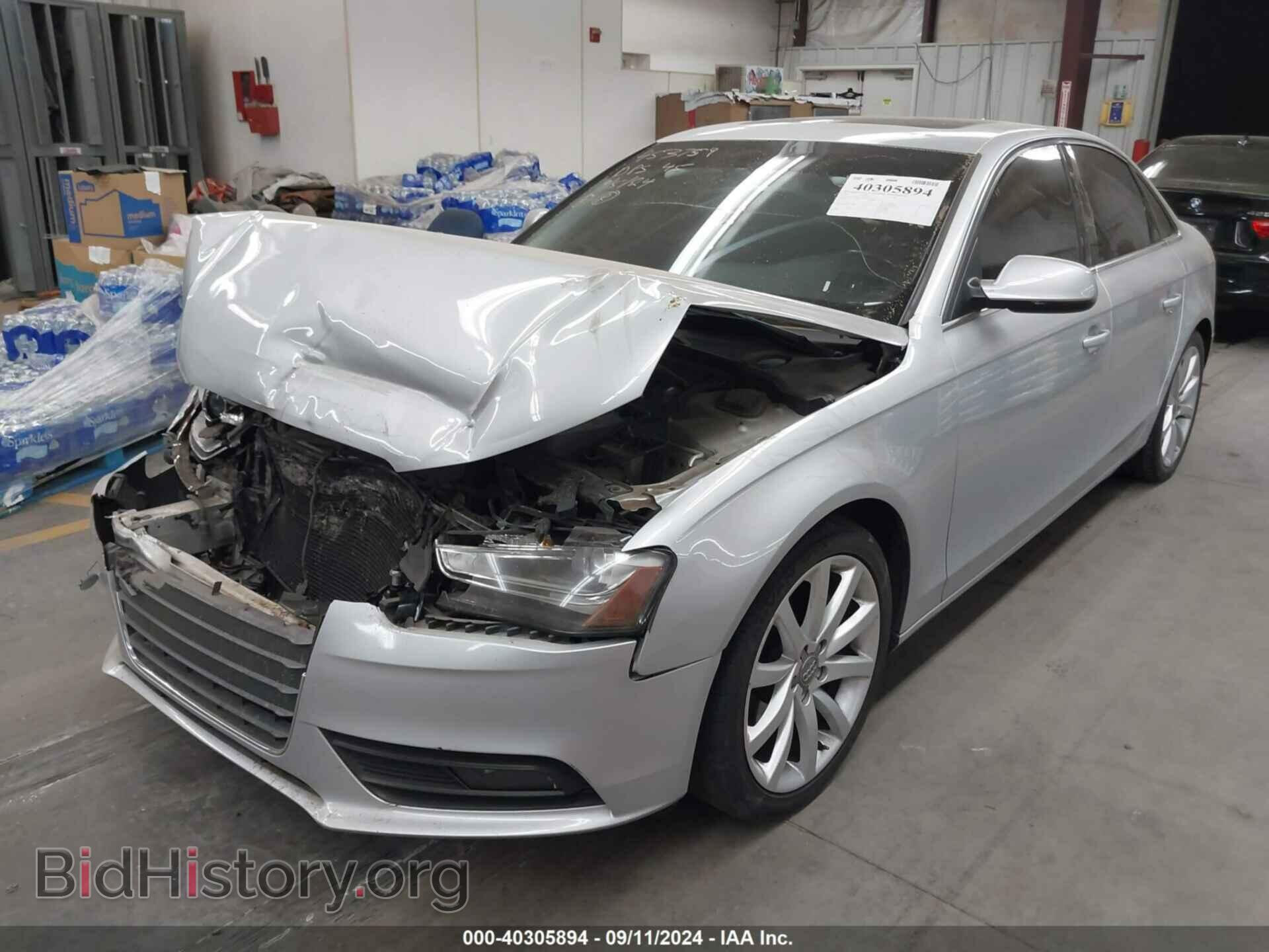 2013 AUDI A4 - VIN: WAUFFAFL7DN005394 - Фото 2