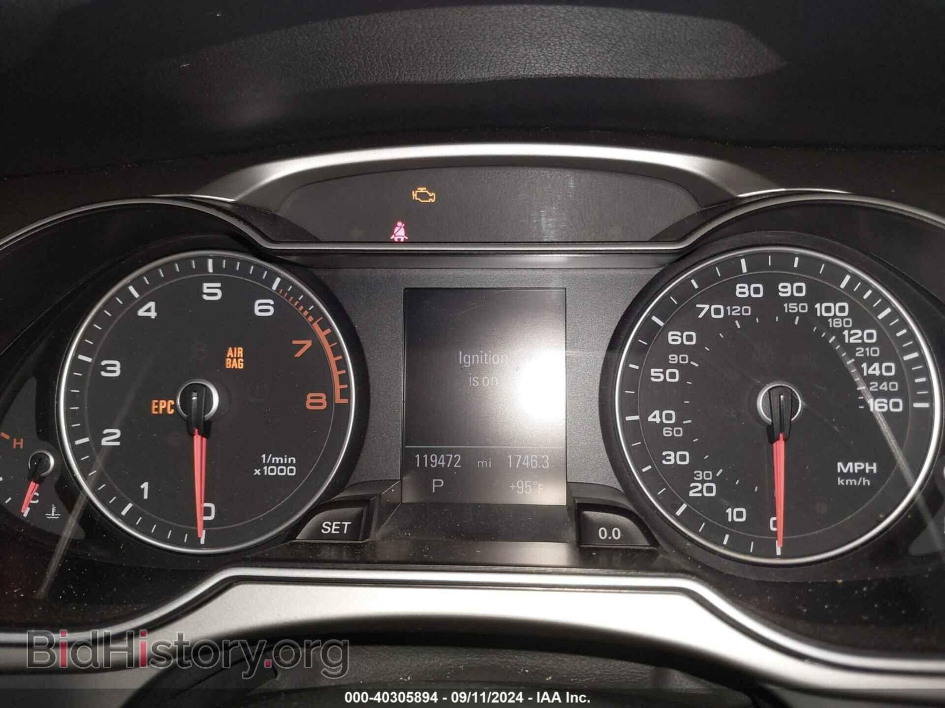 2013 AUDI A4 - VIN: WAUFFAFL7DN005394 - Фото 7