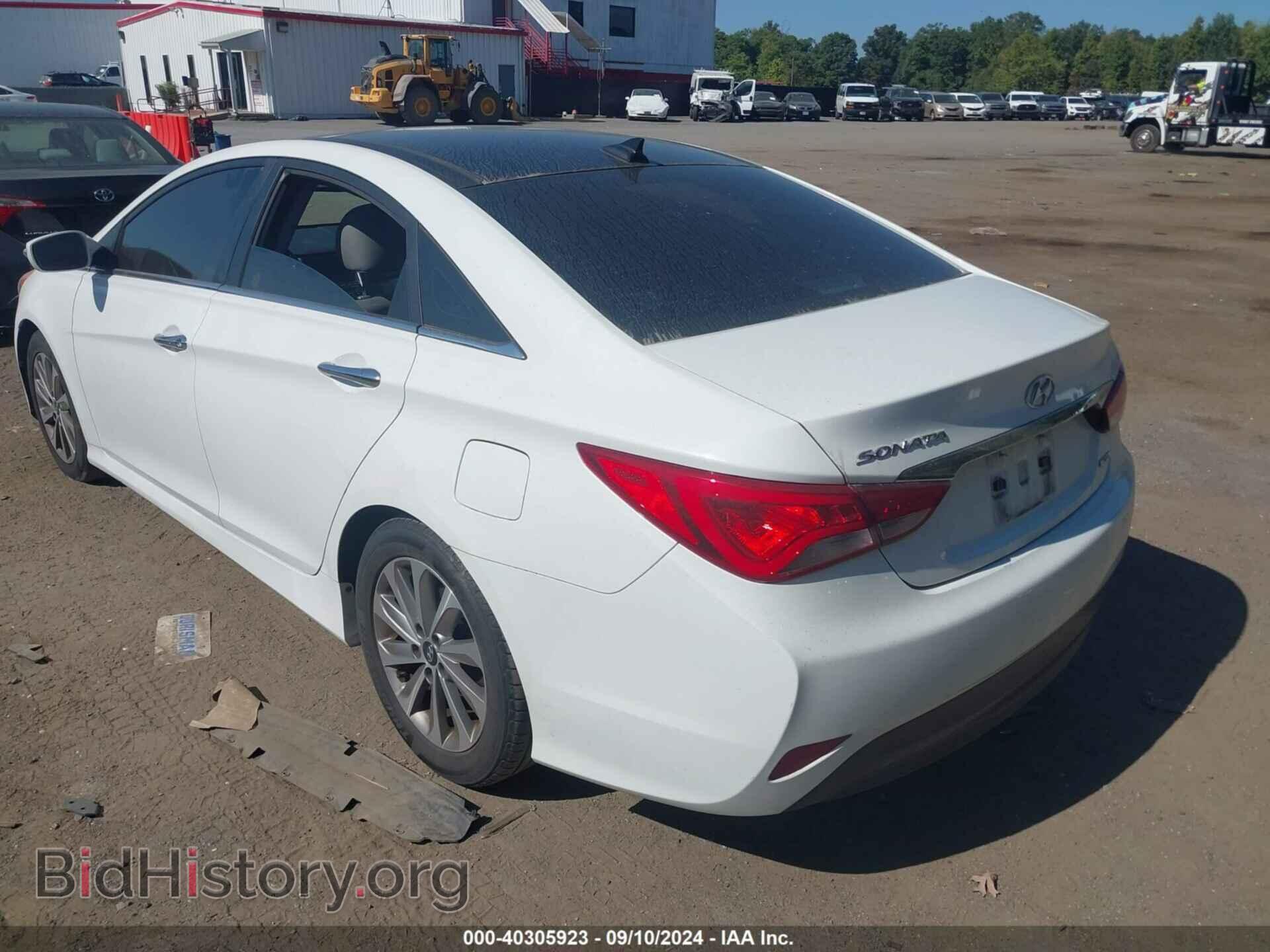 2014 HYUNDAI SONATA - VIN: 5NPEC4AC2EH941117 - Фото 3
