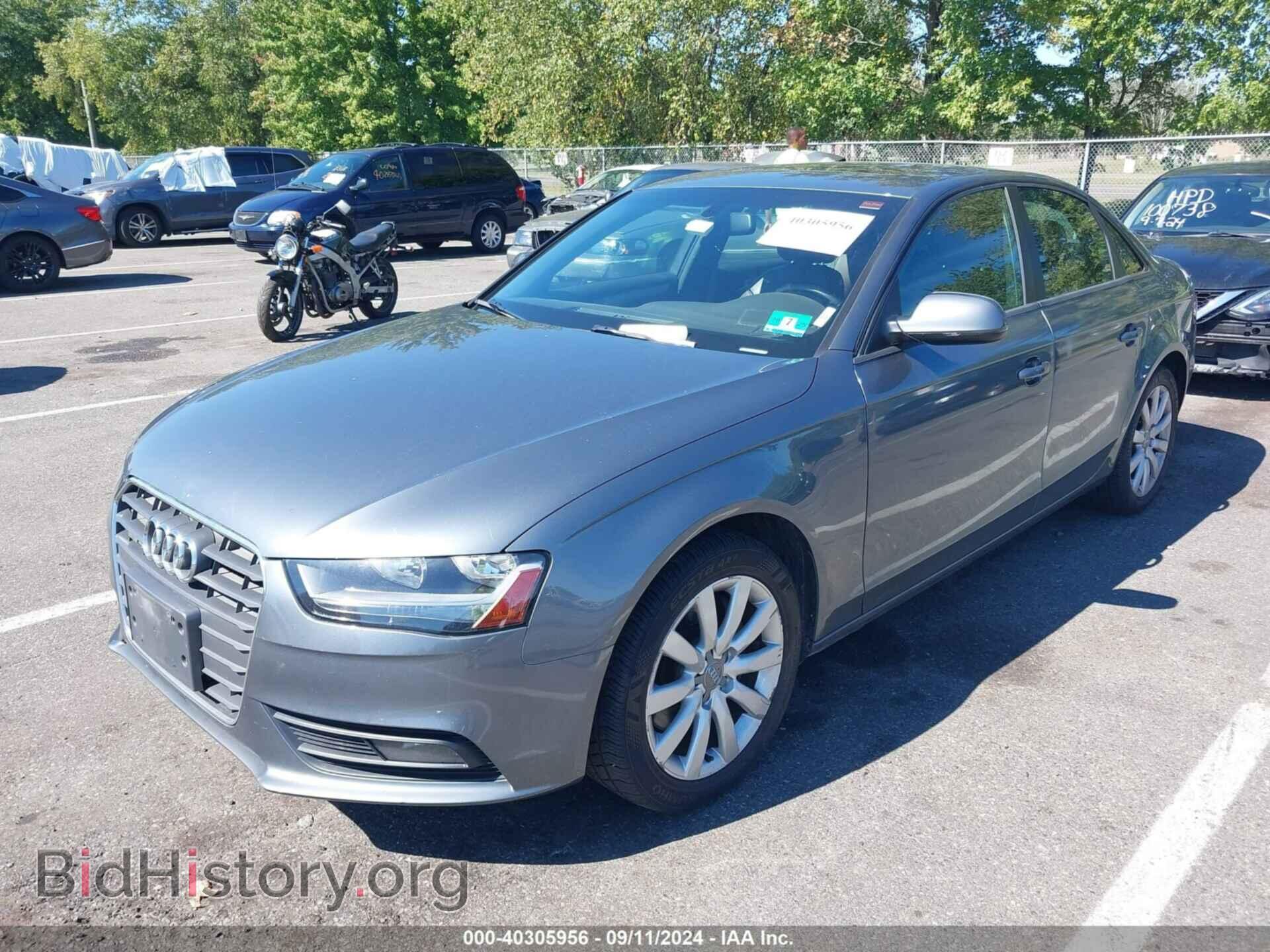 2013 AUDI A4 - VIN: WAUBFAFL0DN027770 - Фото 2