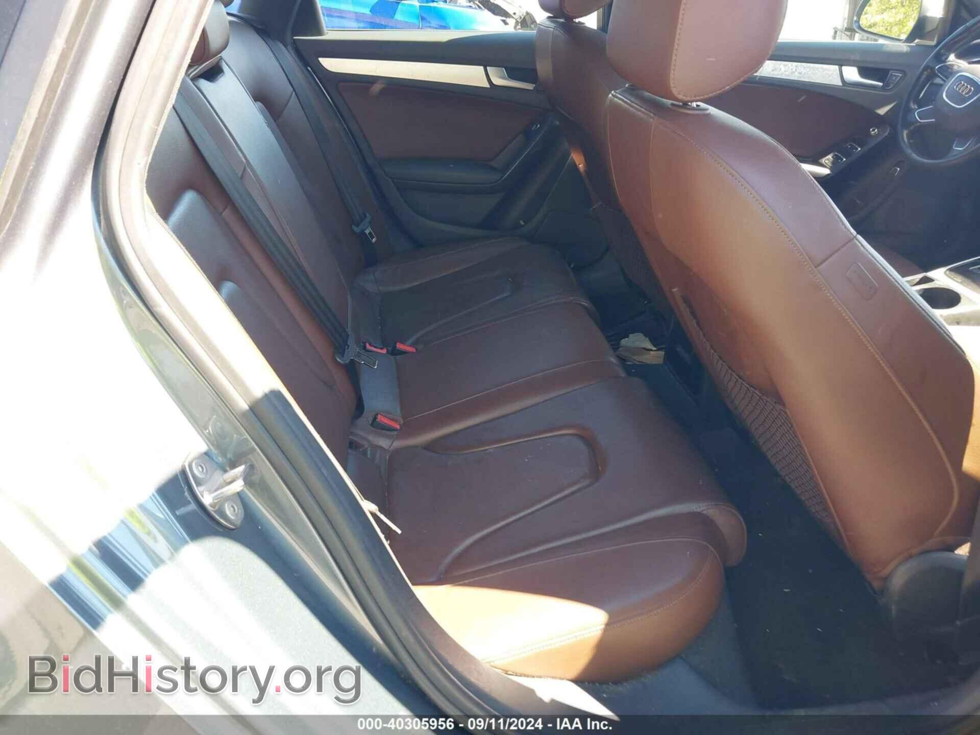 2013 AUDI A4 - VIN: WAUBFAFL0DN027770 - Фото 8