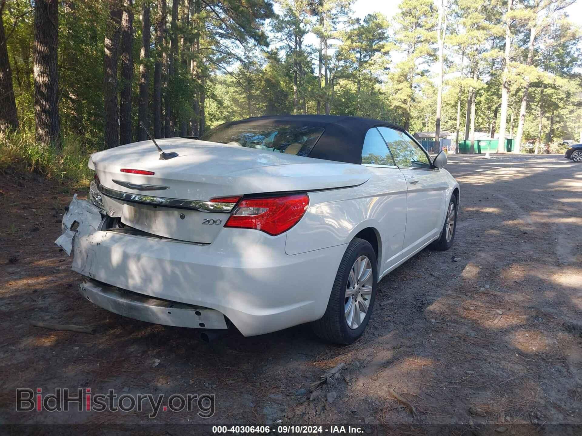 2012 CHRYSLER 200 - VIN: 1C3BCBEB3CN215633 - Фото 4