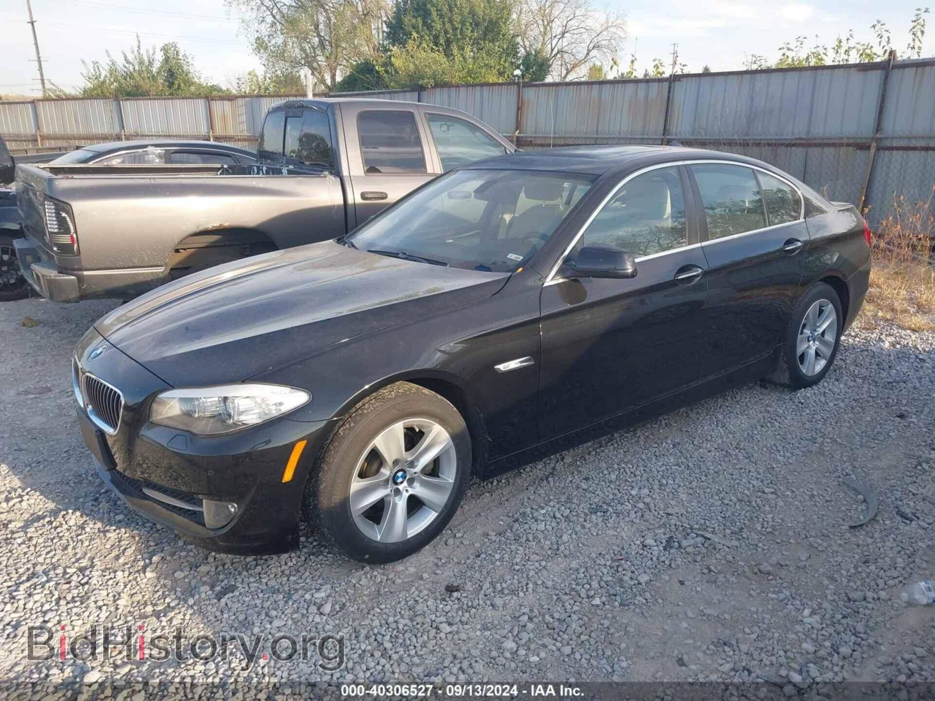 2013 BMW 528I - VIN: WBAXH5C54DD115207 - Фото 2