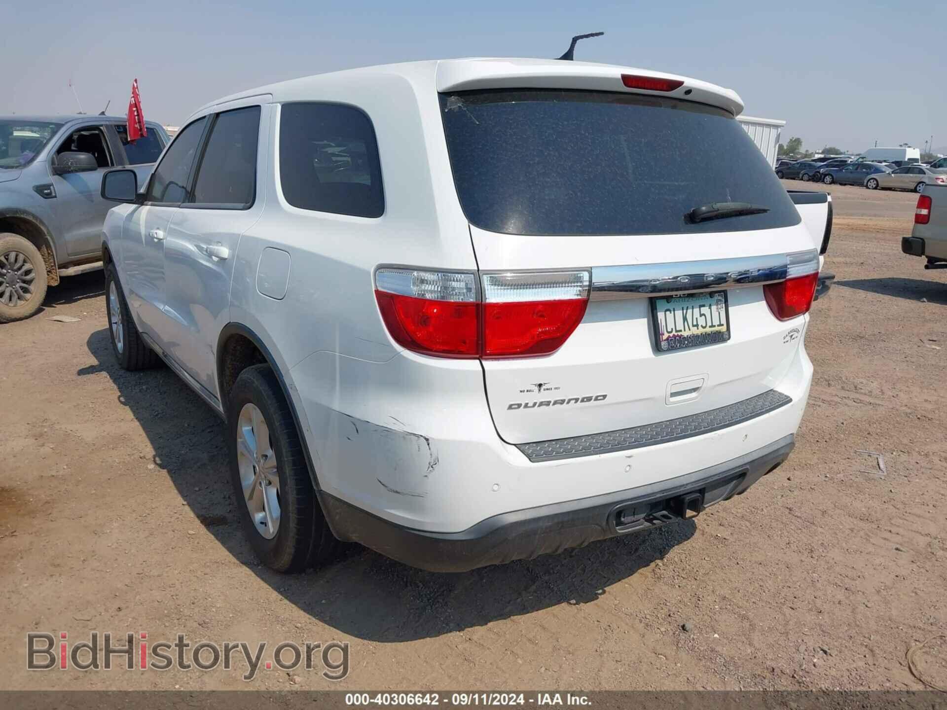 2013 DODGE DURANGO - VIN: 1C4RDHAGXDC671735 - Photo 3