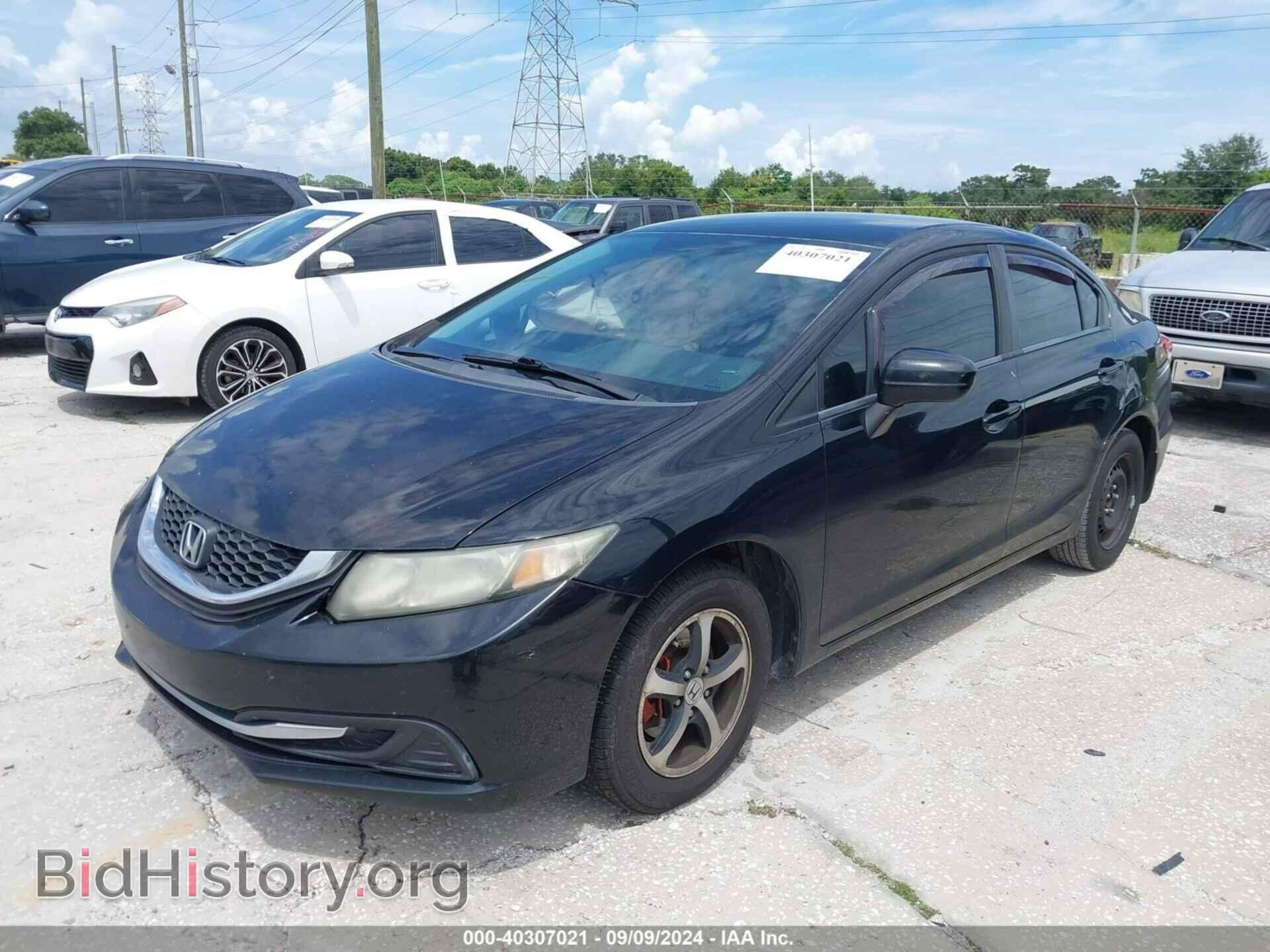 2015 HONDA CIVIC - VIN: 19XFB2F70FE107215 - Фото 2