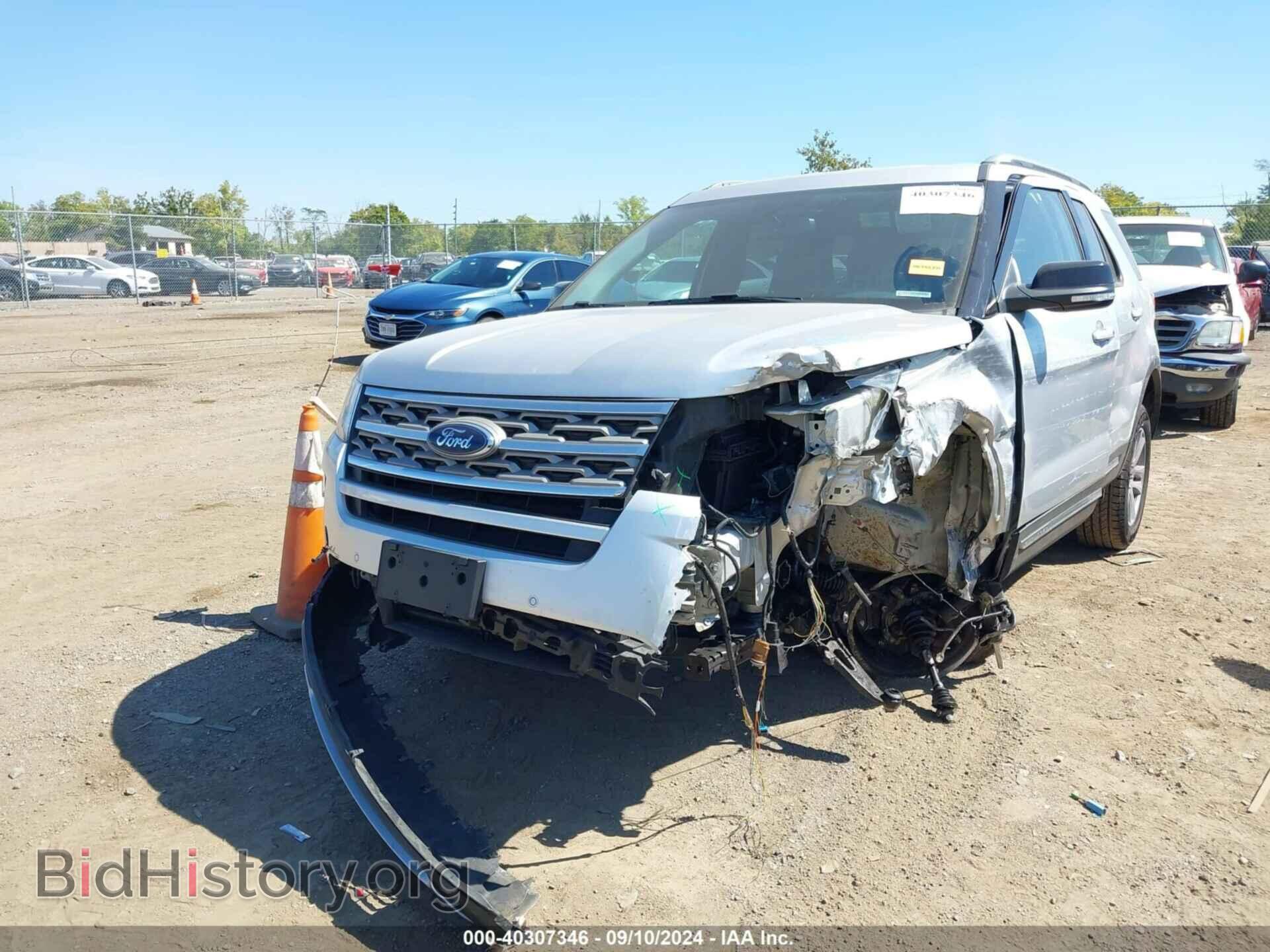 2018 FORD EXPLORER - VIN: 1FM5K8D83JGB01553 - Фото 2