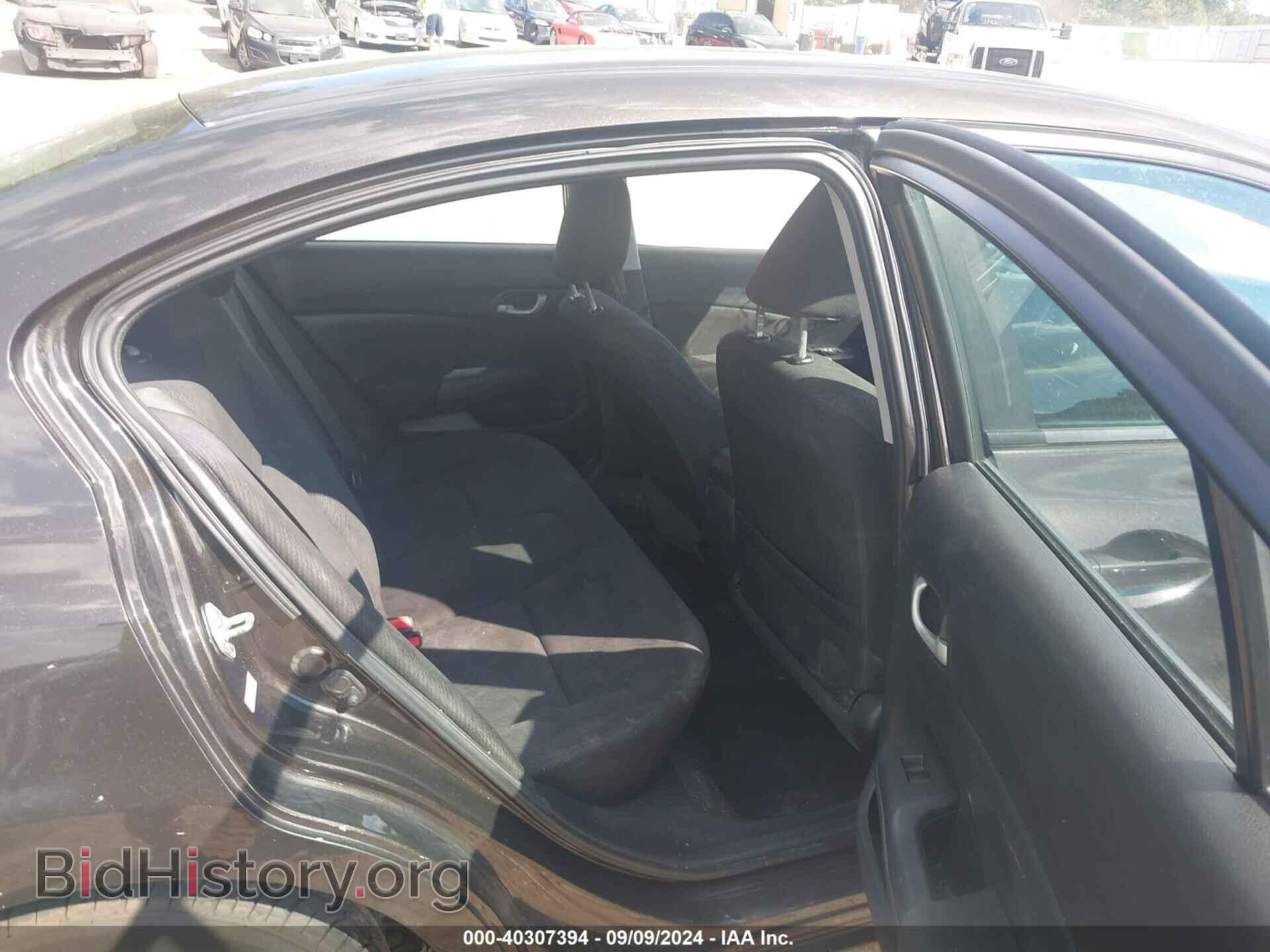 2013 HONDA CIVIC - VIN: 19XFB2F59DE018657 - Фото 8