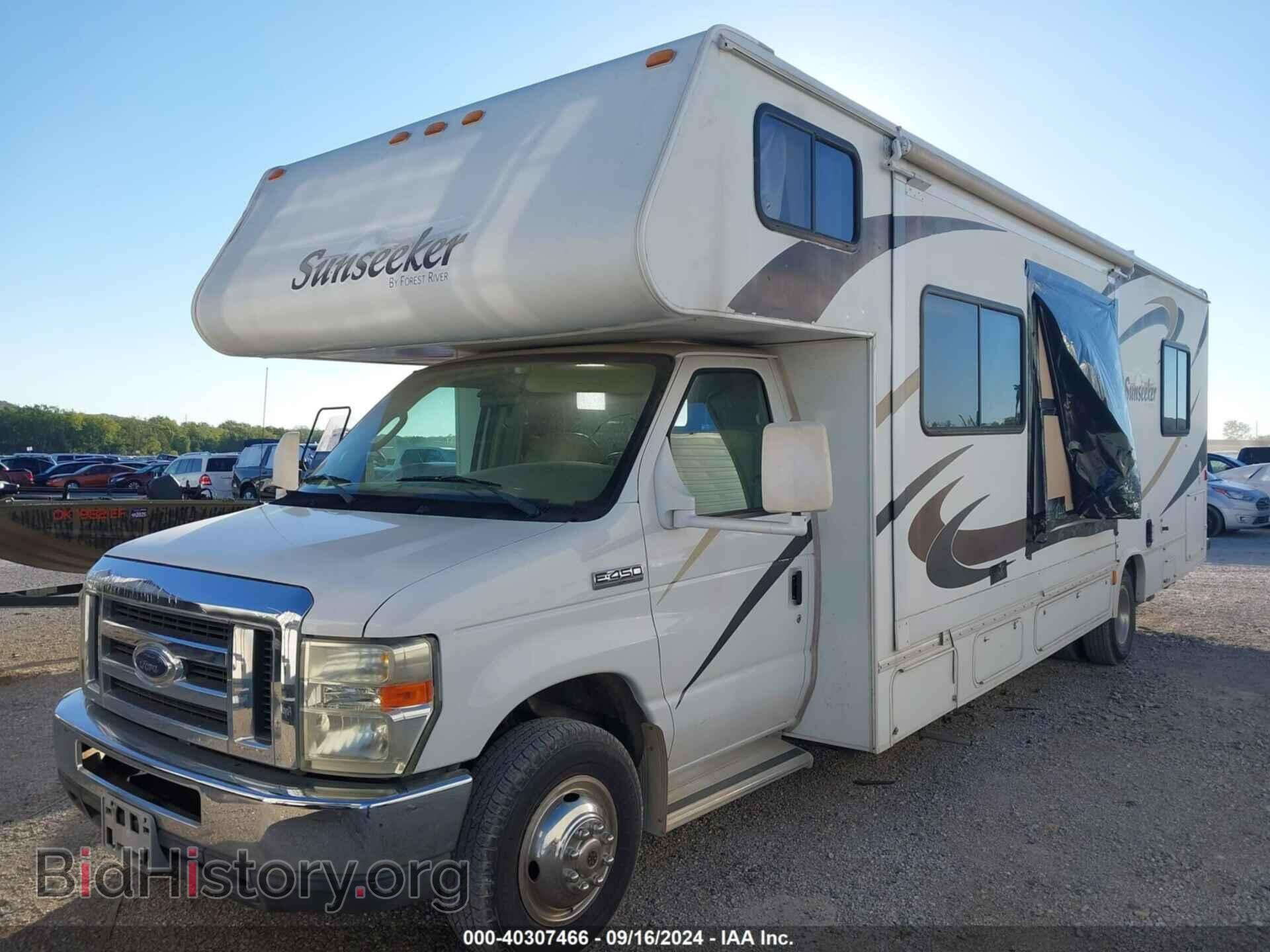 2008 FORD E-450 CUTAWAY - VIN: 1FDXE45S98DA41762 - Фото 2