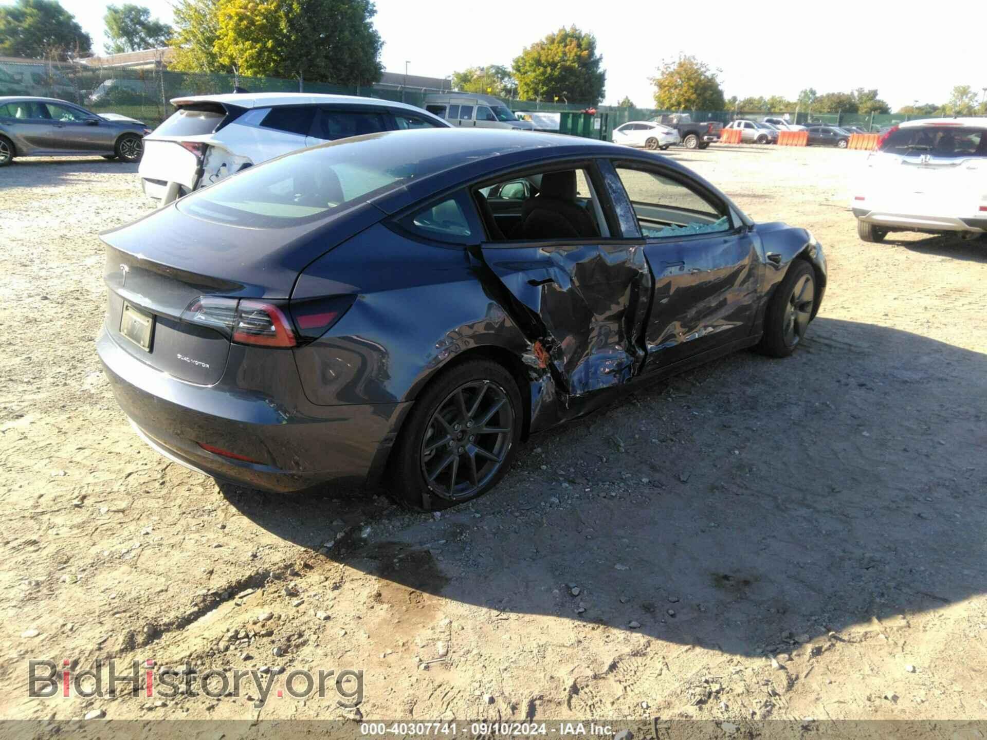 2022 TESLA MODEL 3 - VIN: 5YJ3E1EB9NF349326 - Фото 4