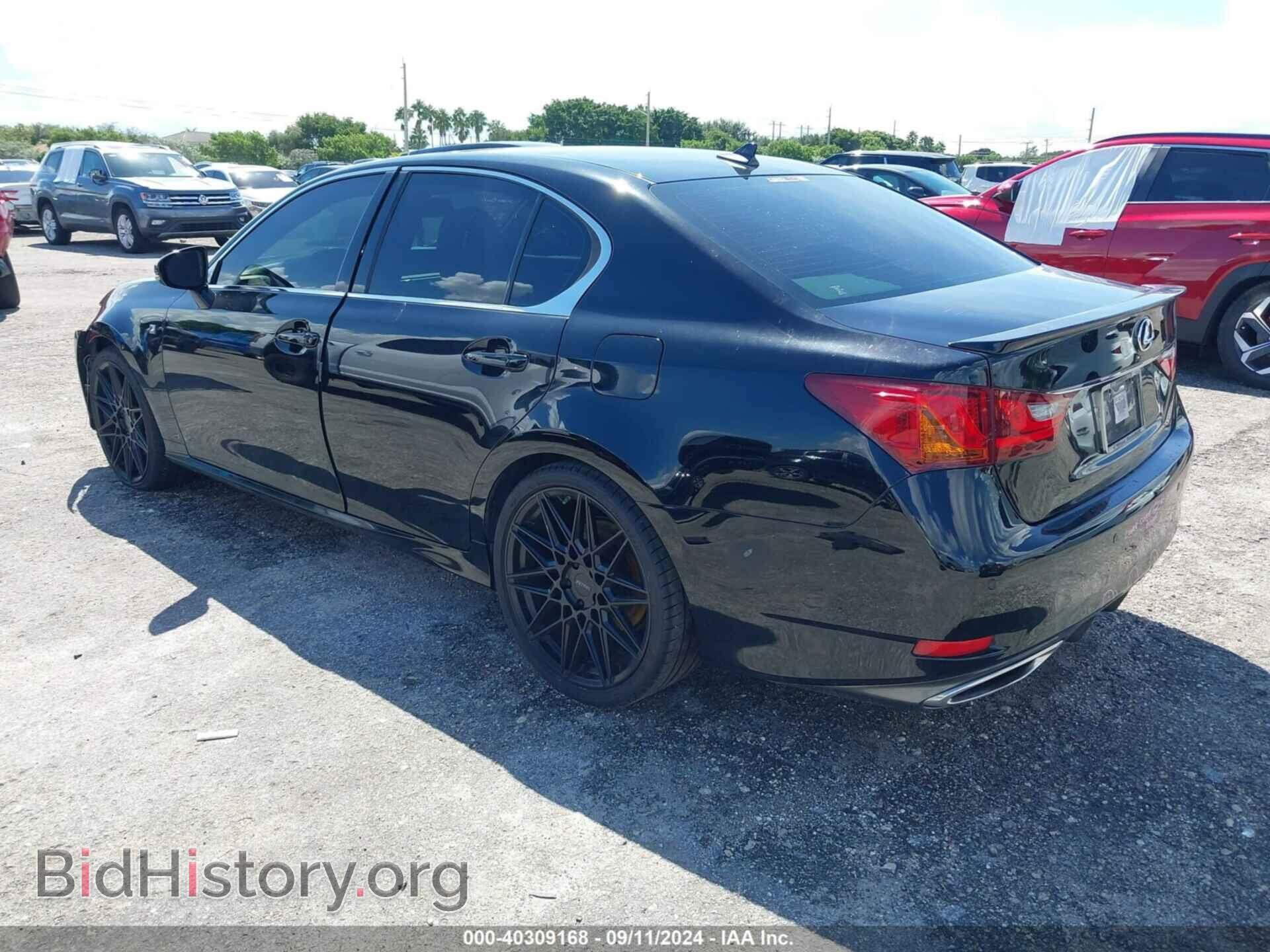 2013 LEXUS GS 350 - VIN: JTHBE1BL4D5022839 - Photo 3