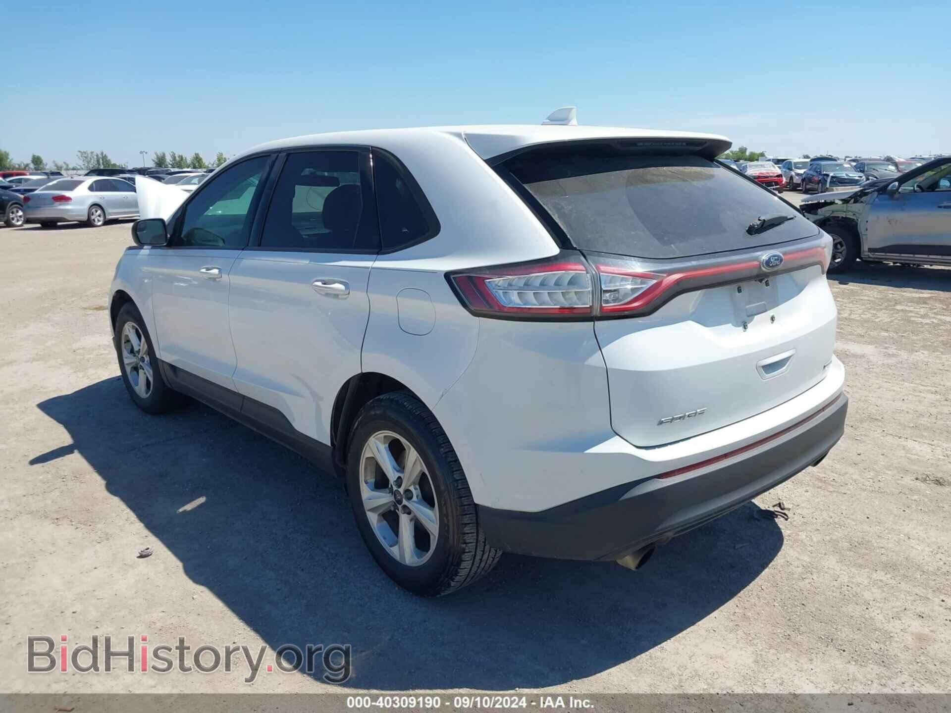 2015 FORD EDGE - VIN: 2FMTK3G99FBB55484 - Фото 3