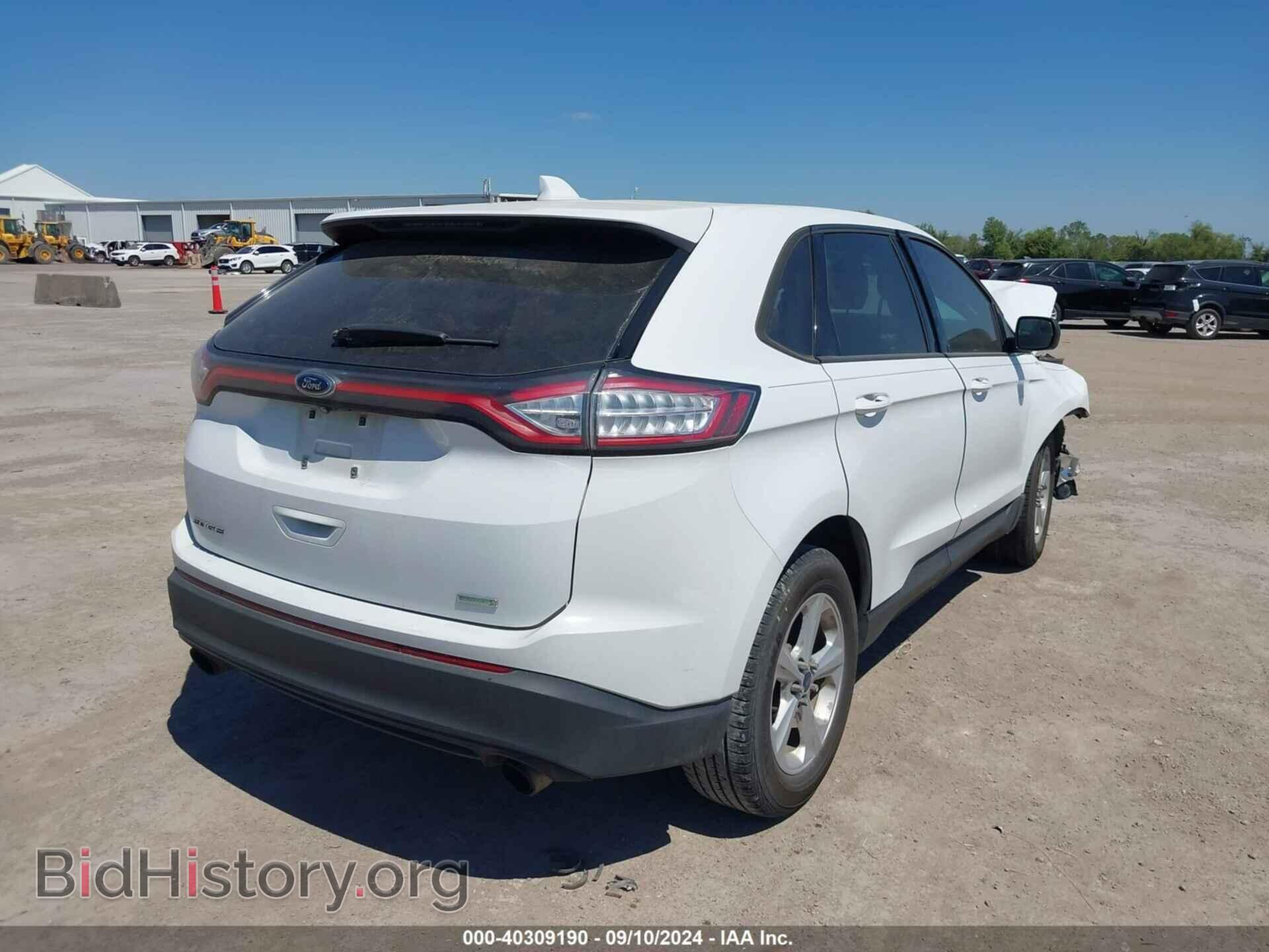 2015 FORD EDGE - VIN: 2FMTK3G99FBB55484 - Фото 4