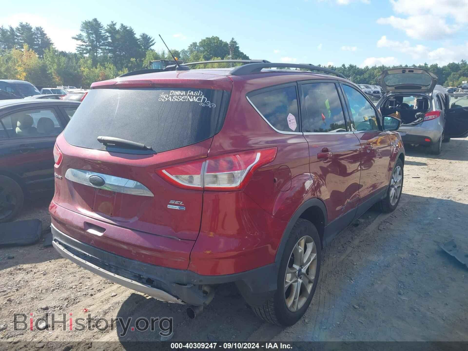 2013 FORD ESCAPE - VIN: 1FMCU9H96DUB46373 - Фото 4