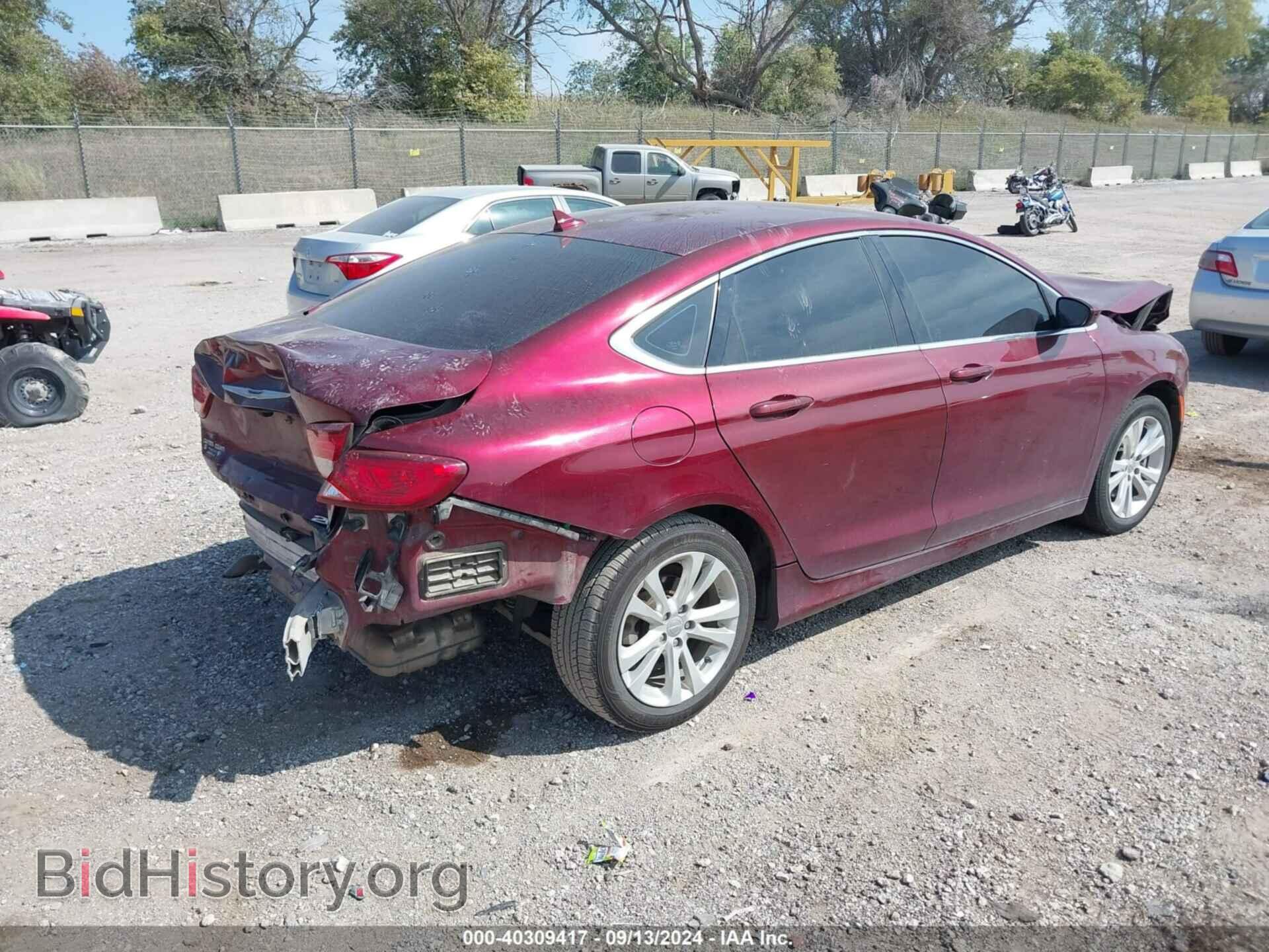2016 CHRYSLER 200 - VIN: 1C3CCCABXGN111873 - Фото 4