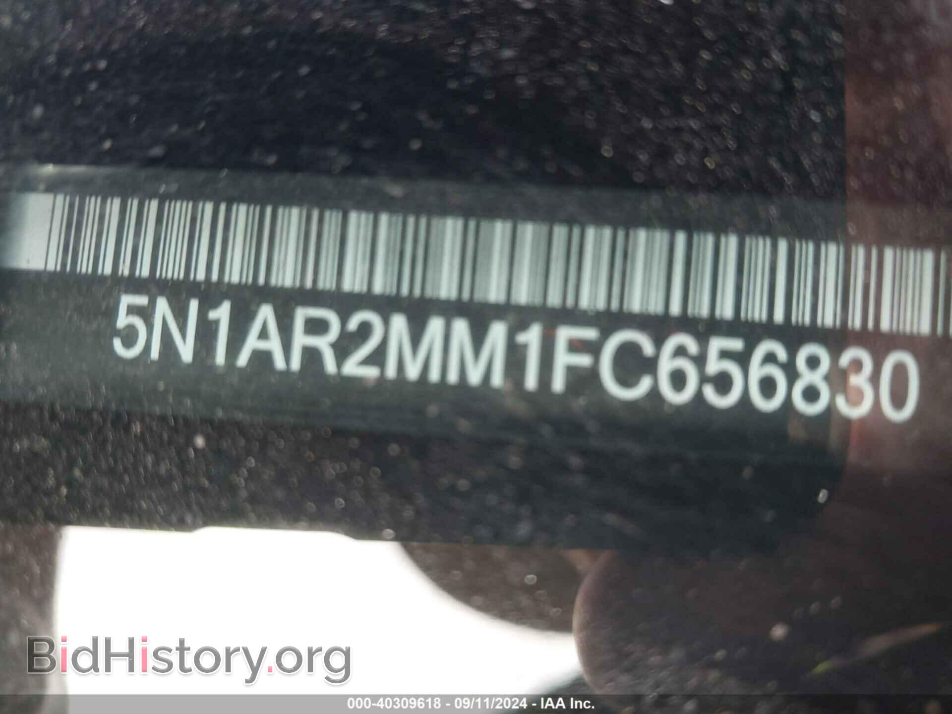 2015 NISSAN PATHFINDER - VIN: 5N1AR2MM1FC656830 - Фото 9