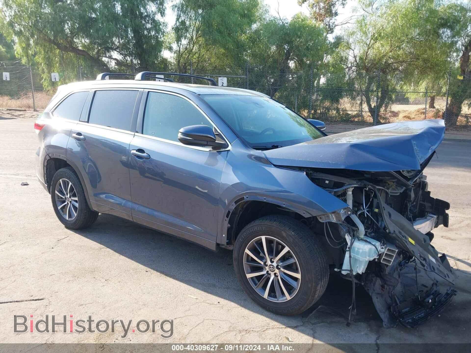 Фотография 5TDKZRFH1HS510690 - TOYOTA HIGHLANDER 2017