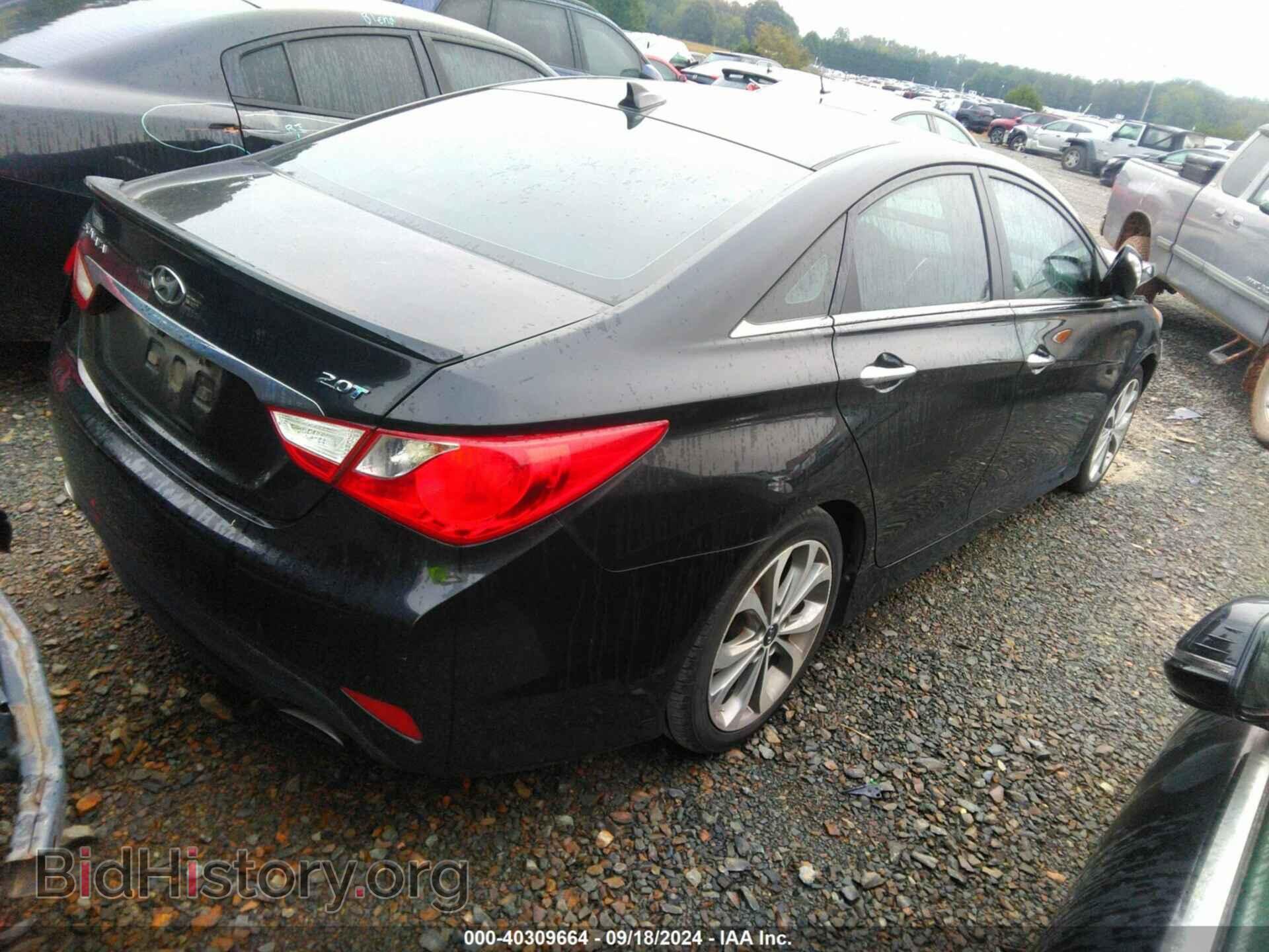 2014 HYUNDAI SONATA - VIN: 5NPEC4AB1EH886327 - Фото 4
