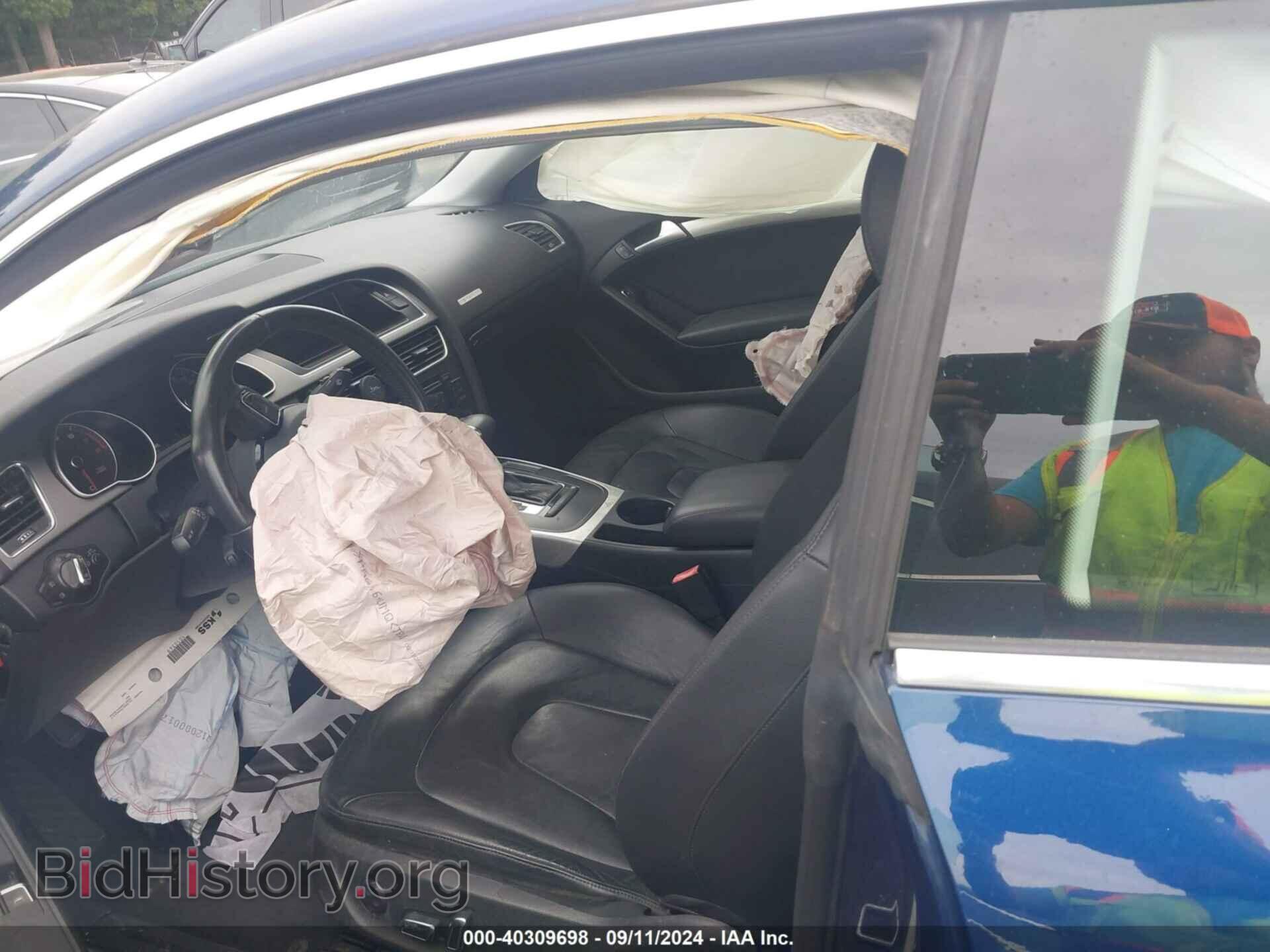 2013 AUDI A5 - VIN: WAUCFAFR1DA033335 - Фото 8
