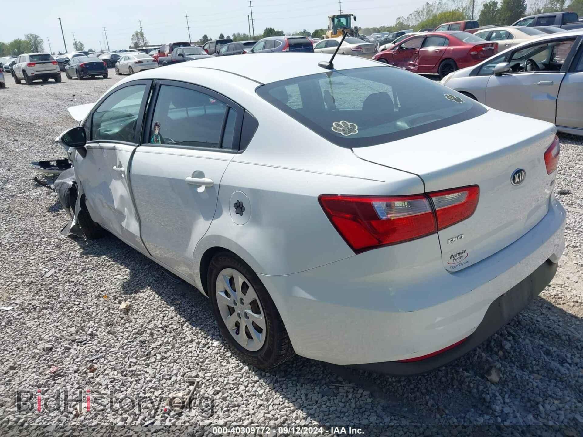 2016 KIA RIO - VIN: KNADM4A37G6541069 - Фото 3