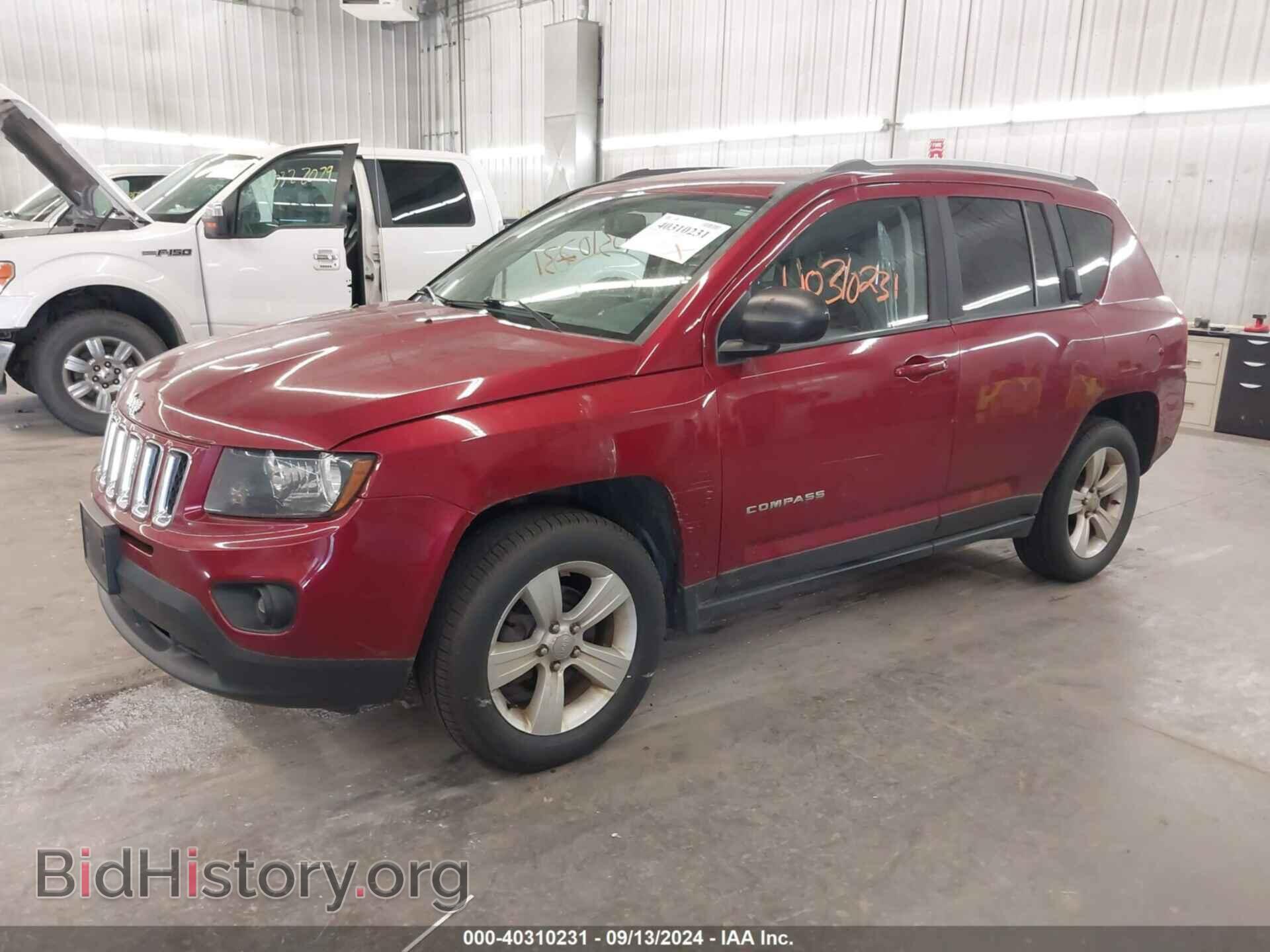 2016 JEEP COMPASS - VIN: 1C4NJDBB7GD549514 - Фото 2