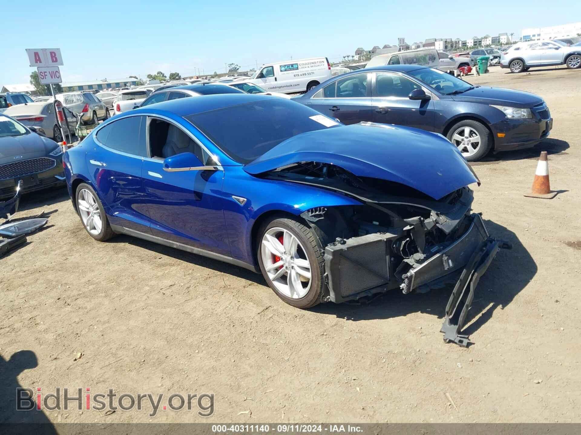 Фотография 5YJSA1E48FF114703 - TESLA MODEL S 2015
