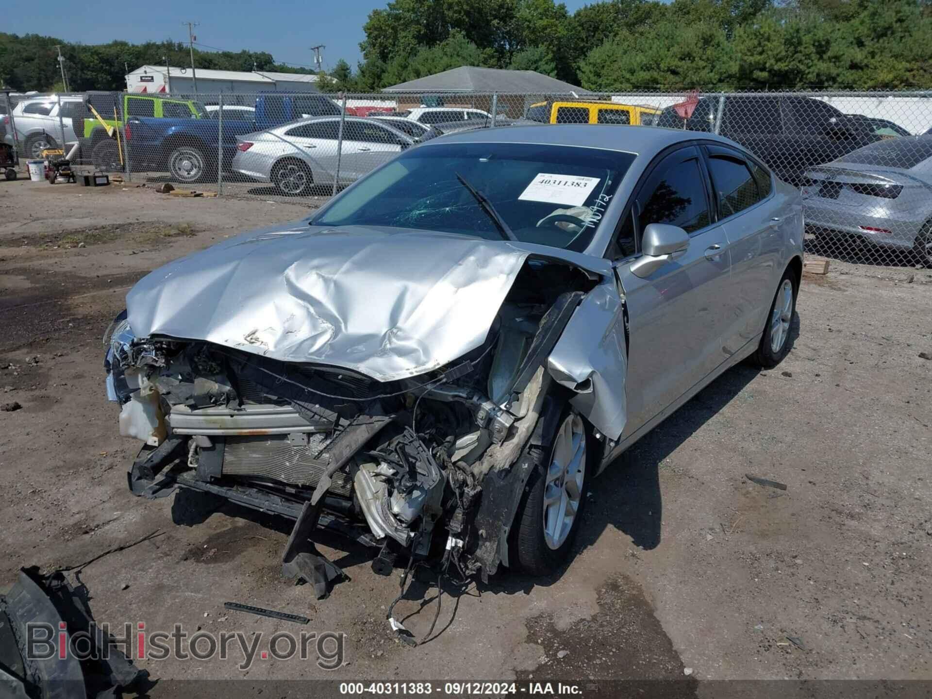 2016 FORD FUSION - VIN: 3FA6P0H72GR367652 - Фото 2