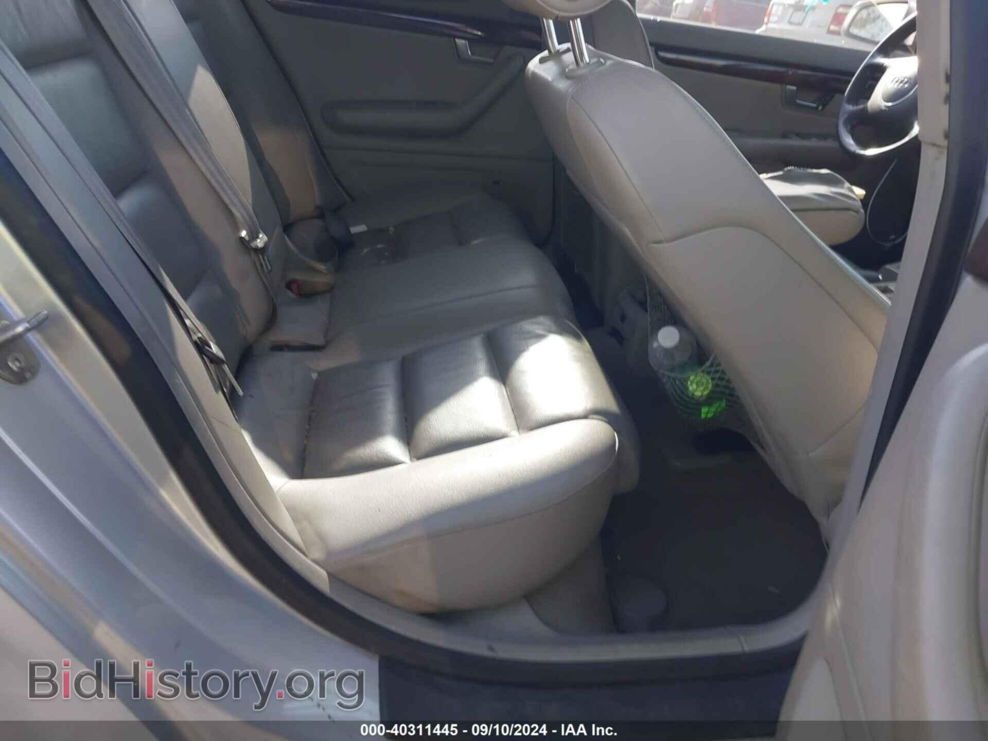 2005 AUDI A4 - VIN: WAULT68E95A039126 - Photo 8