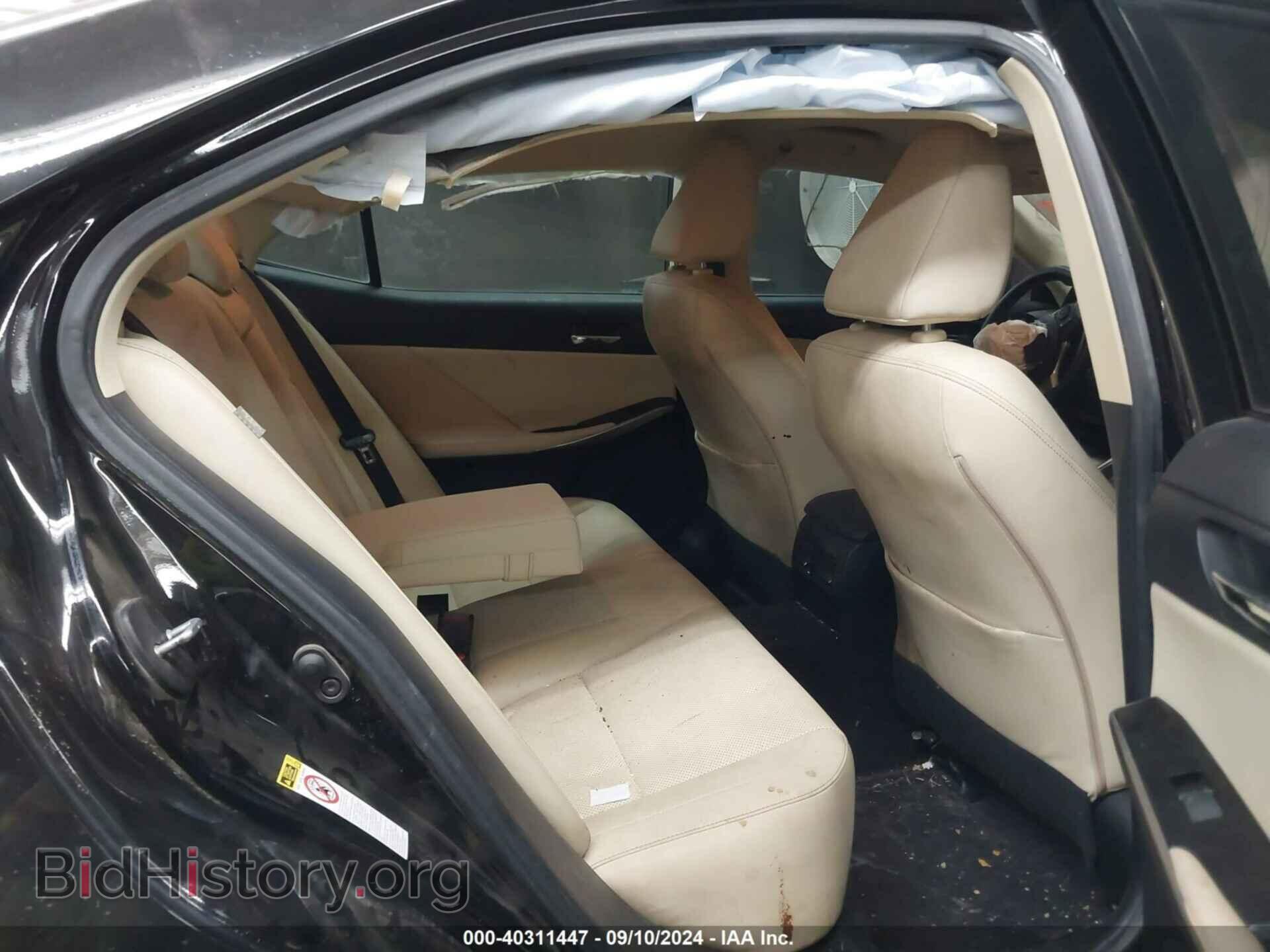 2014 LEXUS IS 350 - VIN: JTHBE1D23E5005052 - Фото 8