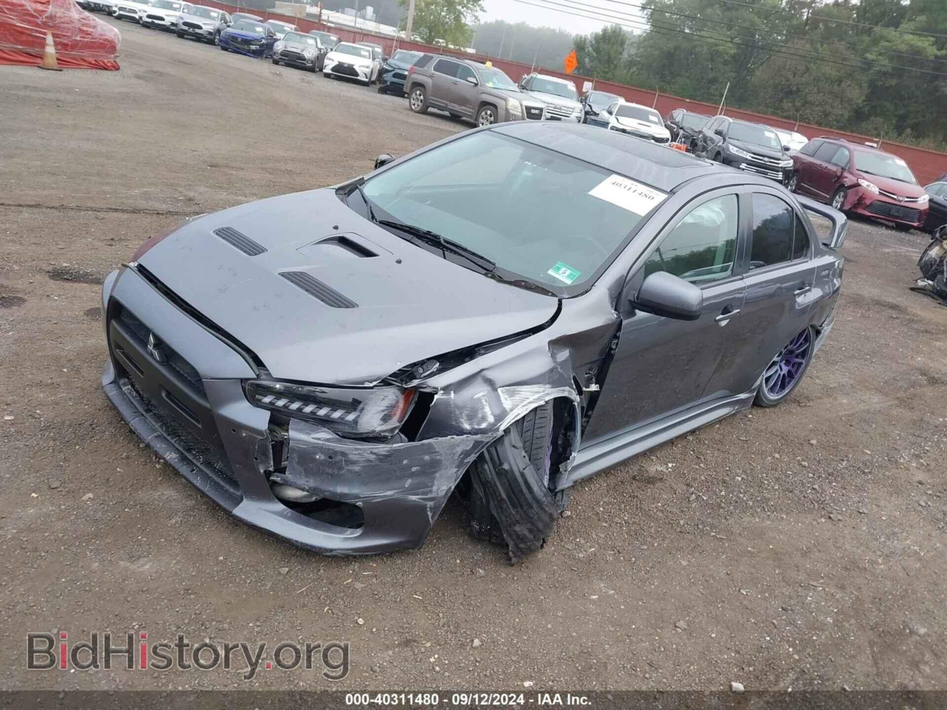 2011 MITSUBISHI LANCER EVOLUTION - VIN: JA32W8FV0BU045538 - Photo 2