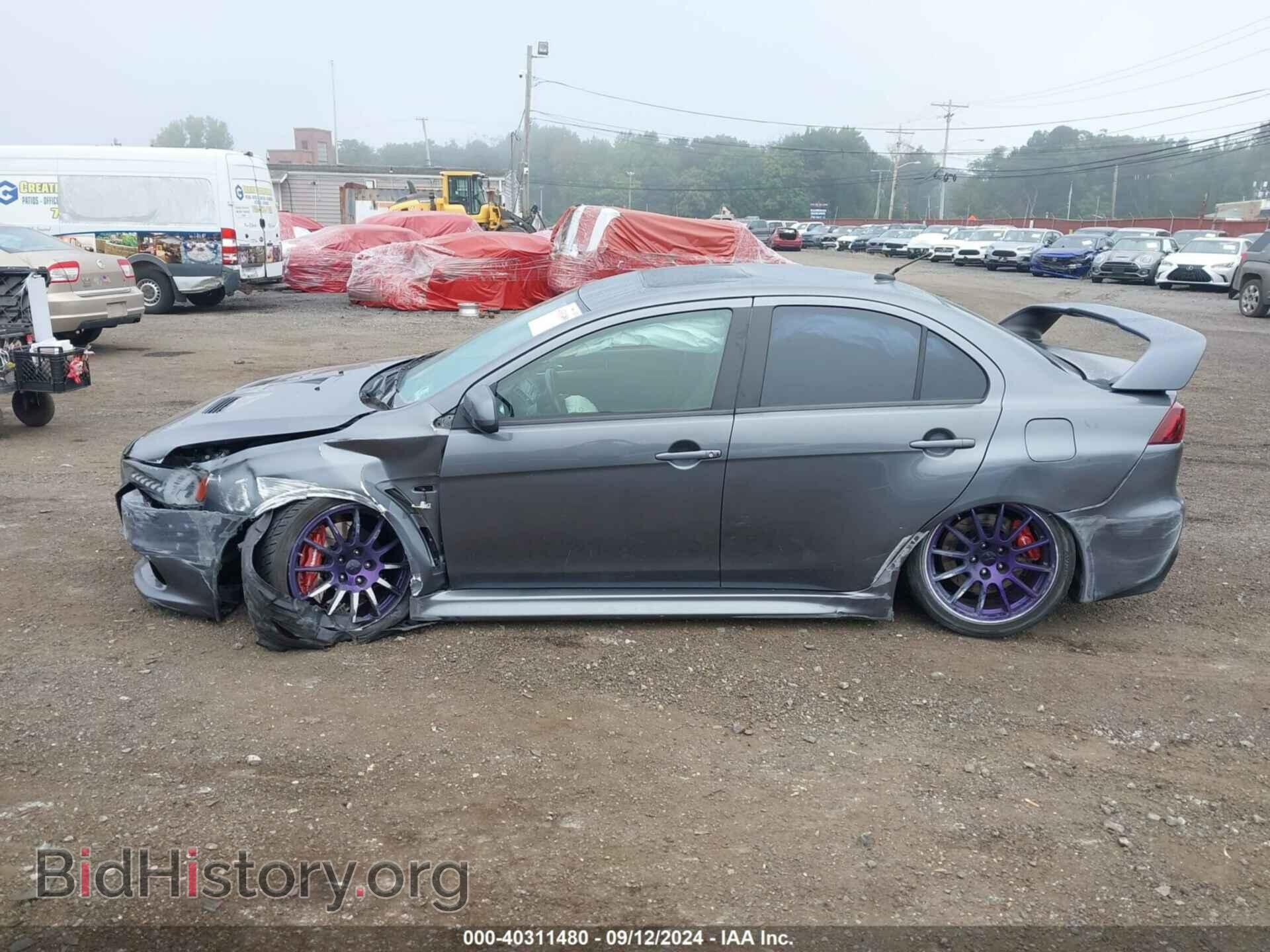 2011 MITSUBISHI LANCER EVOLUTION - VIN: JA32W8FV0BU045538 - Photo 14