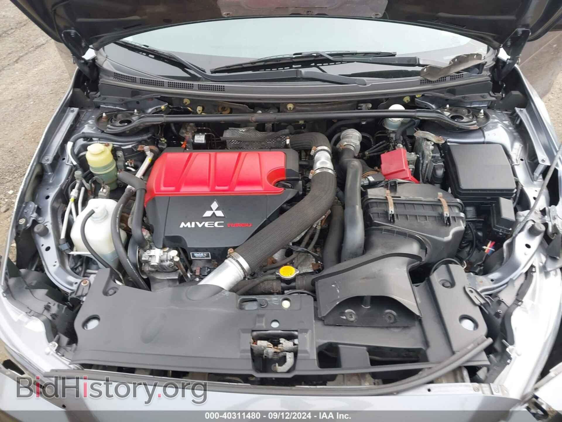 2011 MITSUBISHI LANCER EVOLUTION - VIN: JA32W8FV0BU045538 - Photo 10