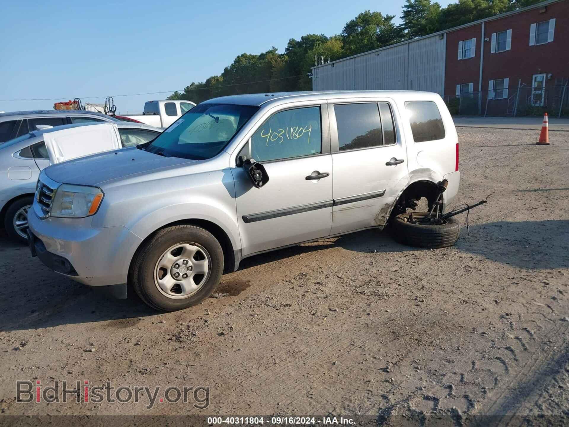 2012 HONDA PILOT - VIN: 5FNYF4H27CB016426 - Фото 2