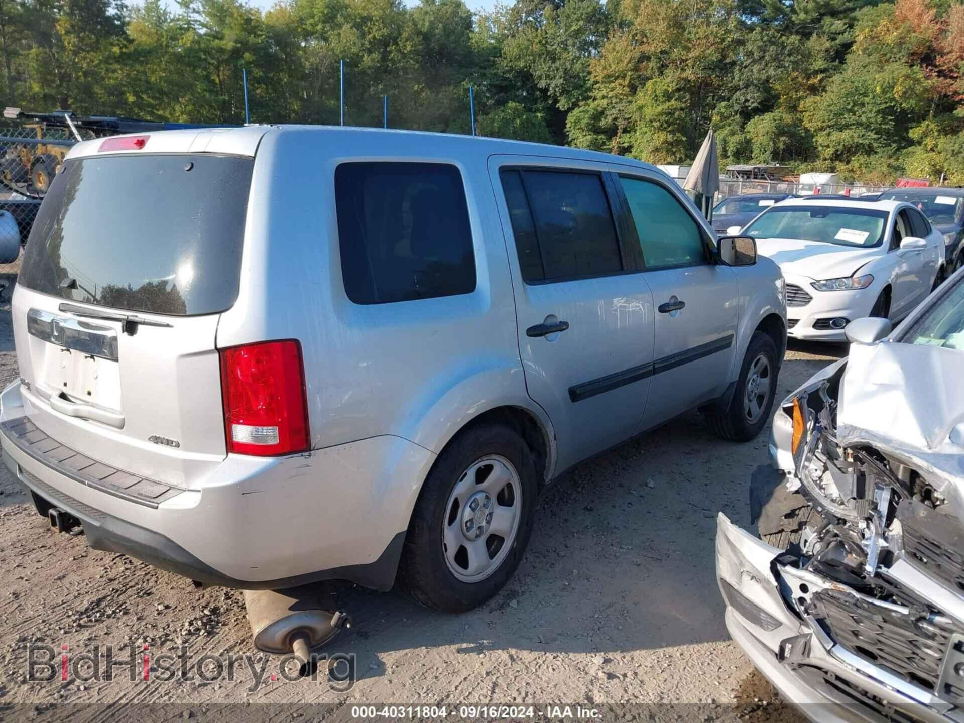 2012 HONDA PILOT - VIN: 5FNYF4H27CB016426 - Фото 4