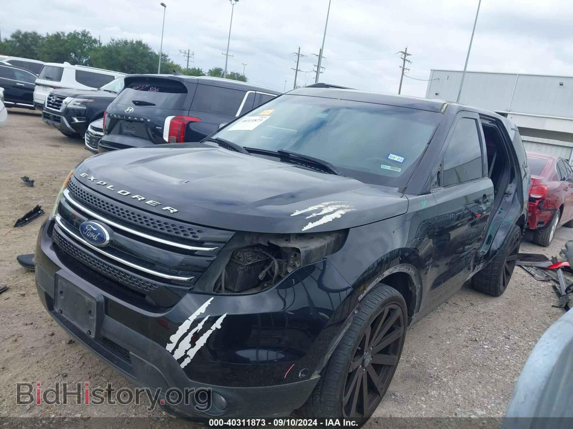 2012 FORD EXPLORER - VIN: 1FMHK7F80CGA93967 - Фото 2