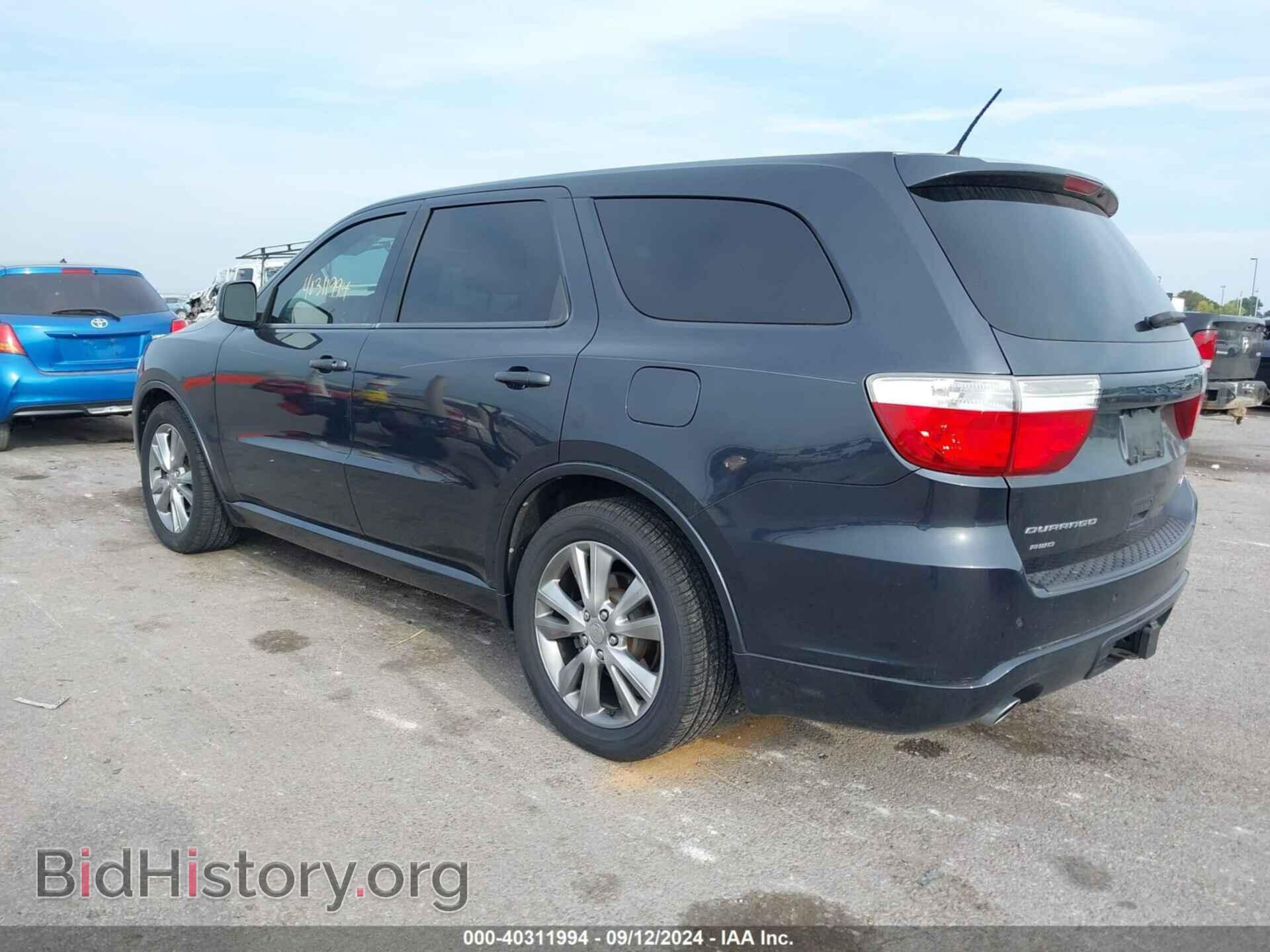 2012 DODGE DURANGO - VIN: 1C4SDJCT6CC337347 - Photo 3