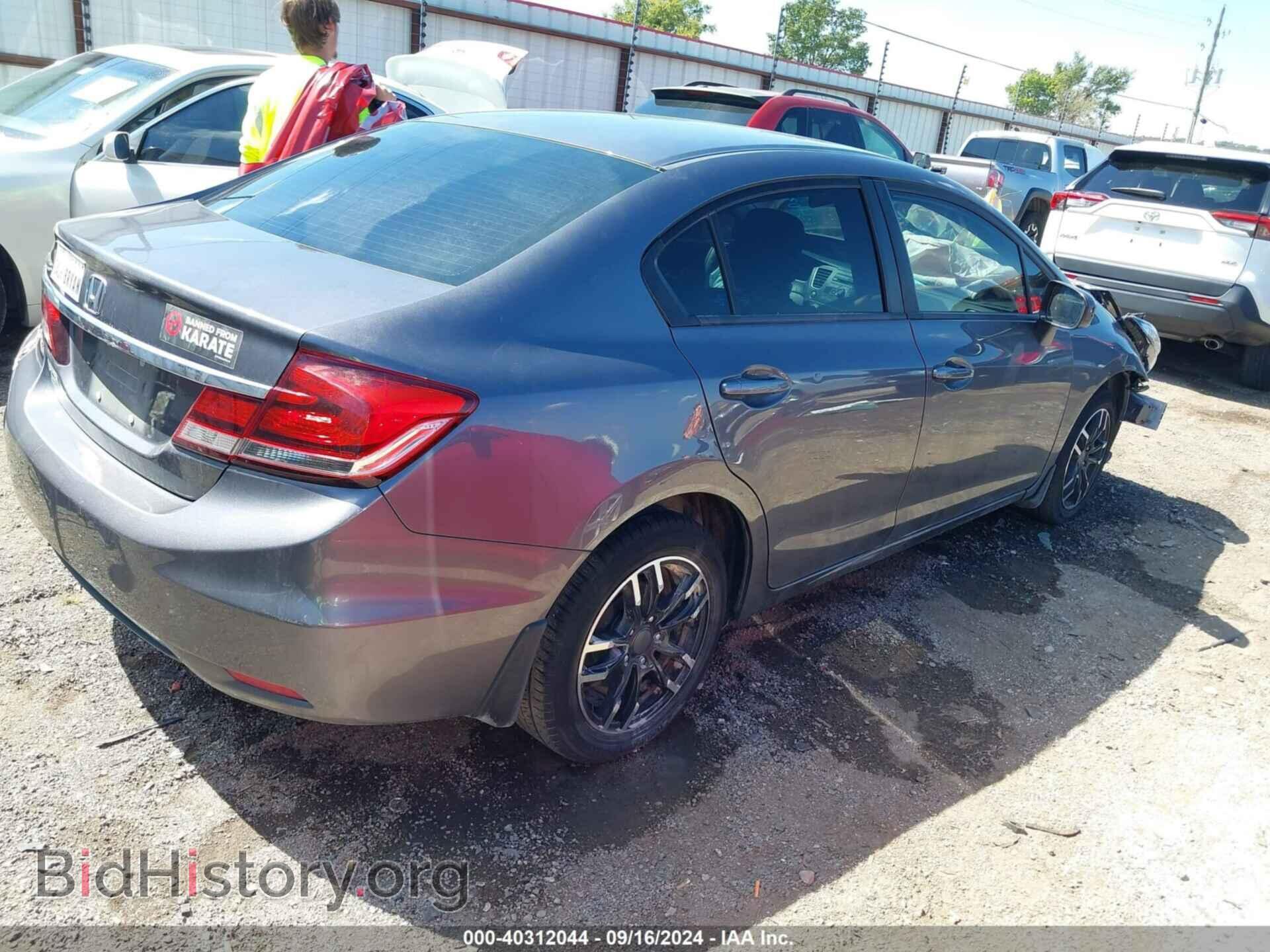 2015 HONDA CIVIC - VIN: 19XFB2F53FE118403 - Фото 4