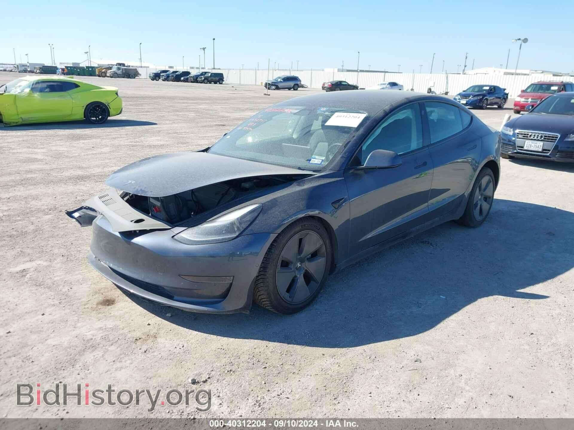 2021 TESLA MODEL 3 - VIN: 5YJ3E1EA2MF919494 - Фото 2