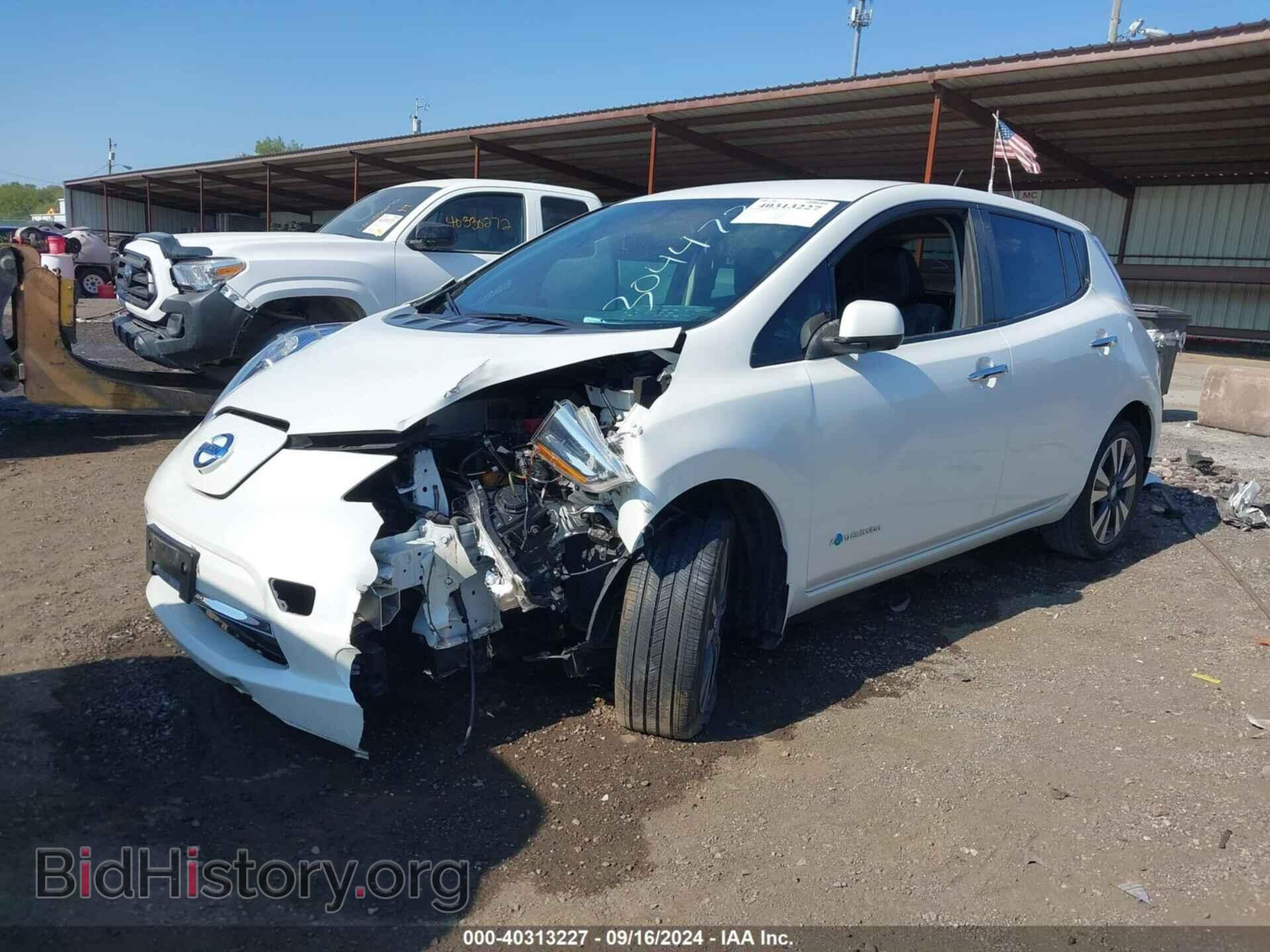 2015 NISSAN LEAF - VIN: 1N4AZ0CP3FC304472 - Фото 2