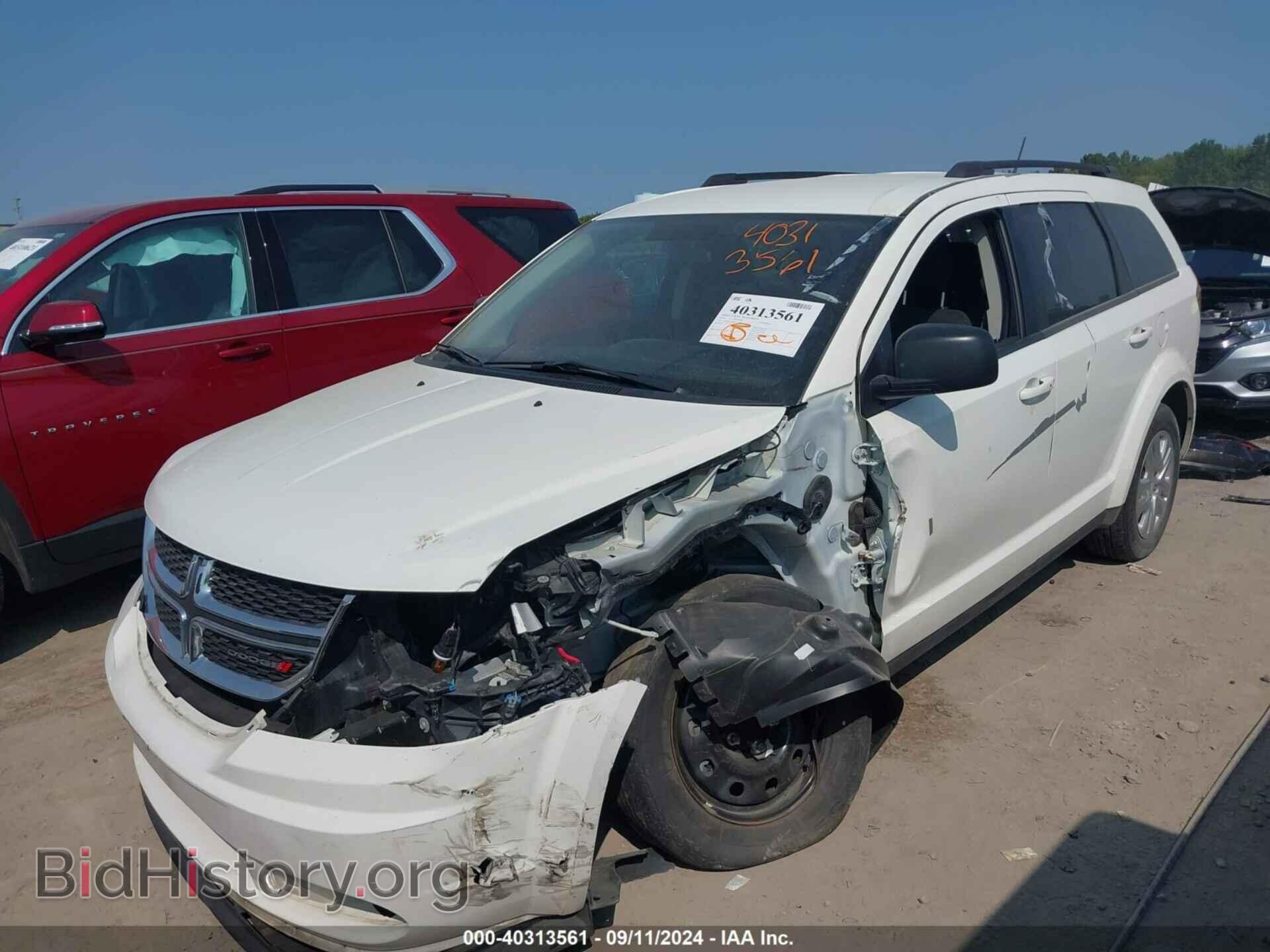 2018 DODGE JOURNEY - VIN: 3C4PDCAB6JT242994 - Фото 2