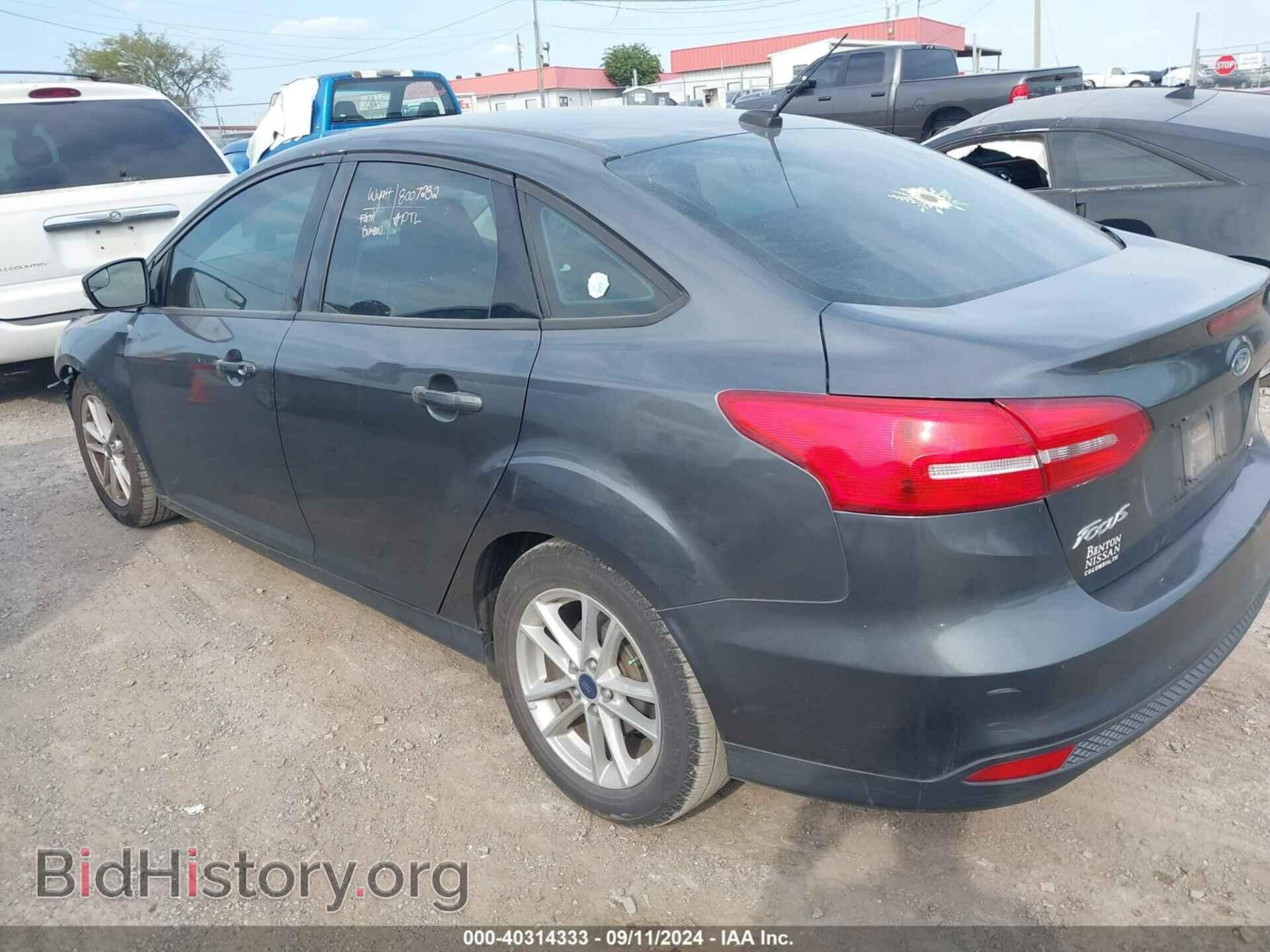 2017 FORD FOCUS - VIN: 1FADP3F20HL256291 - Фото 3