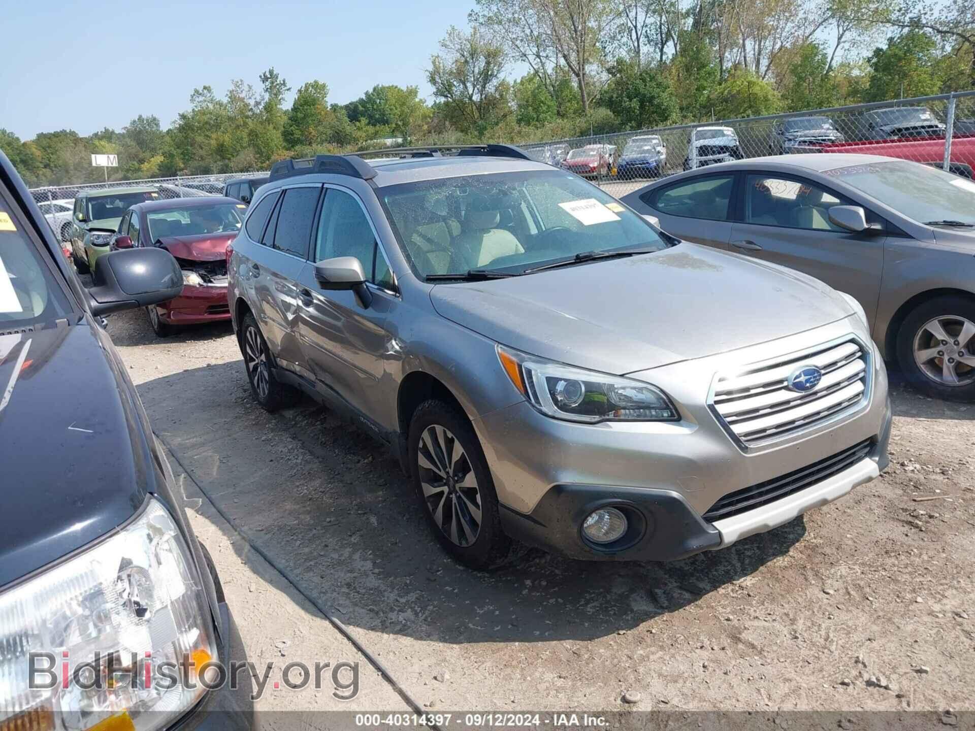 Фотография 4S4BSANC6F3241690 - SUBARU OUTBACK 2015