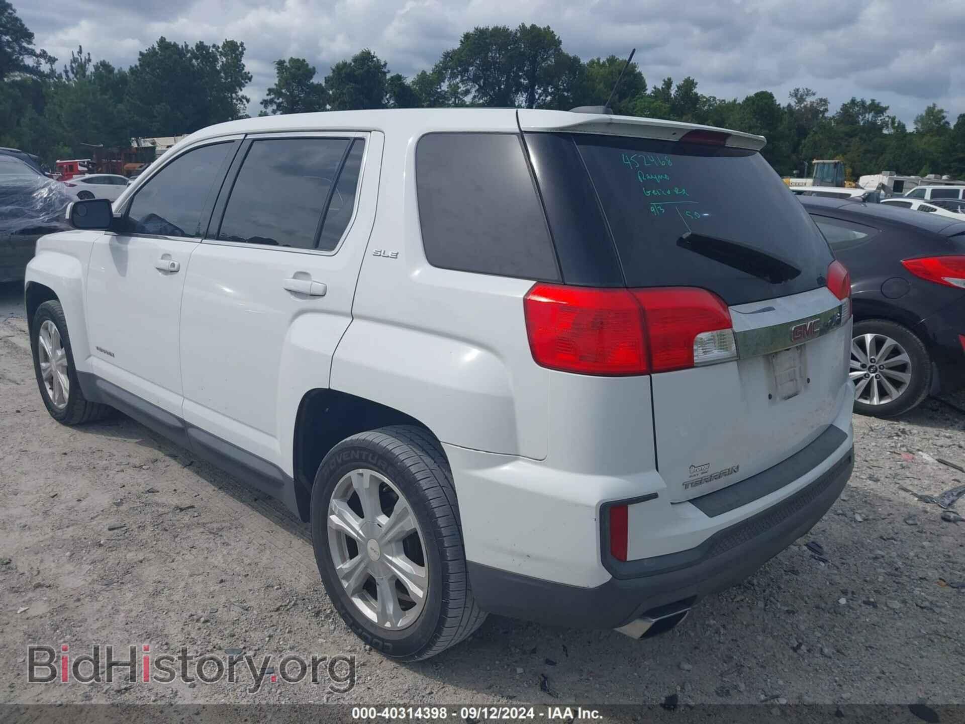 2017 GMC TERRAIN - VIN: 2GKALMEK2H6102288 - Фото 3