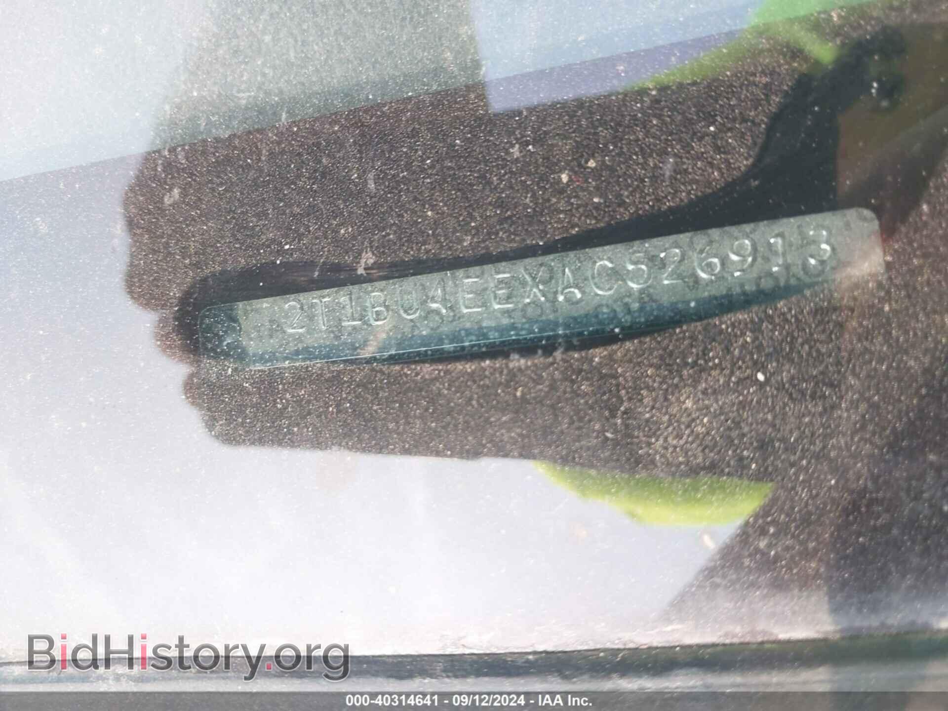 2010 TOYOTA COROLLA - VIN: 2T1BU4EEXAC526913 - Photo 9