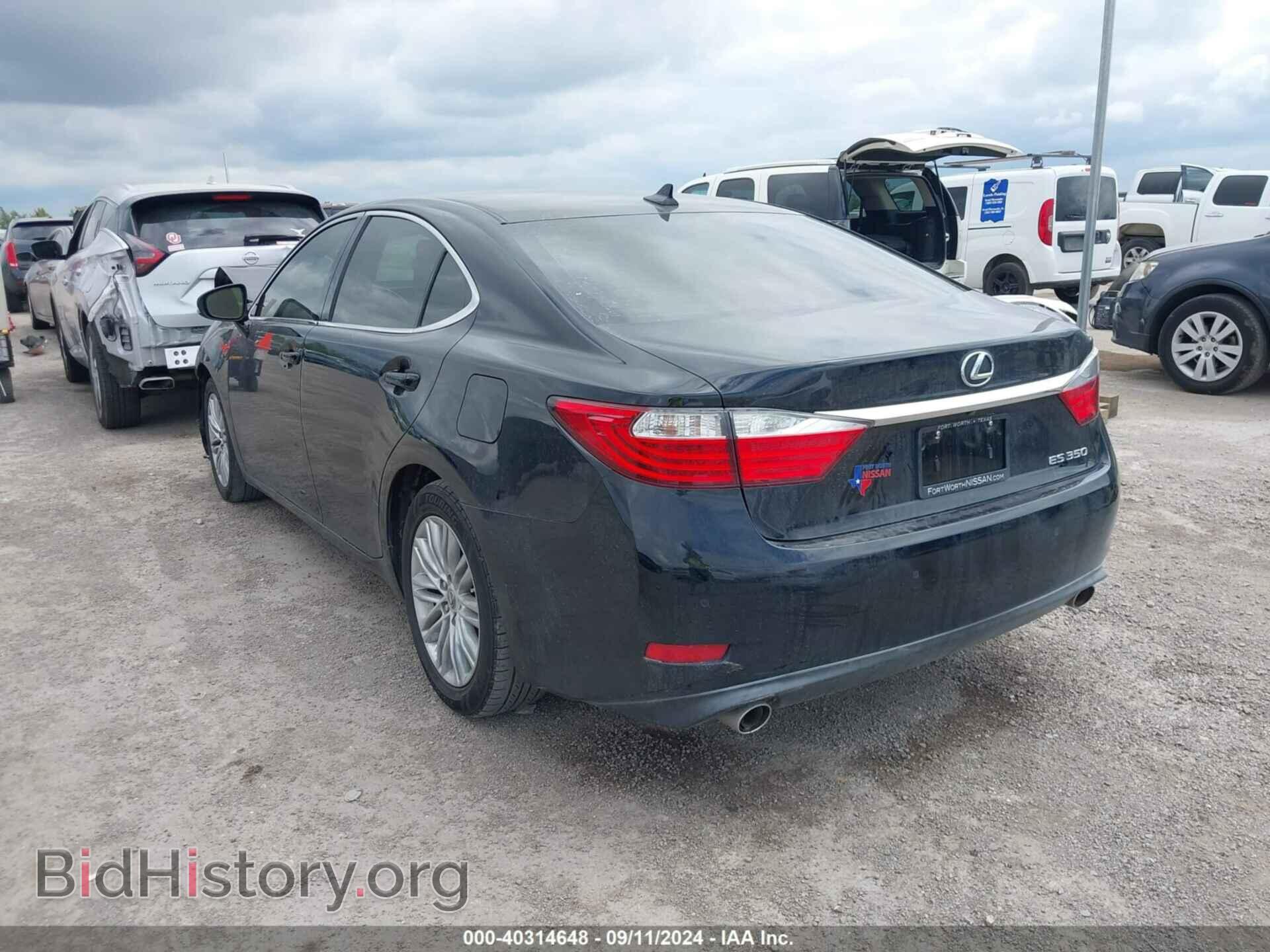2014 LEXUS ES 350 - VIN: JTHBK1GG3E2124012 - Фото 3