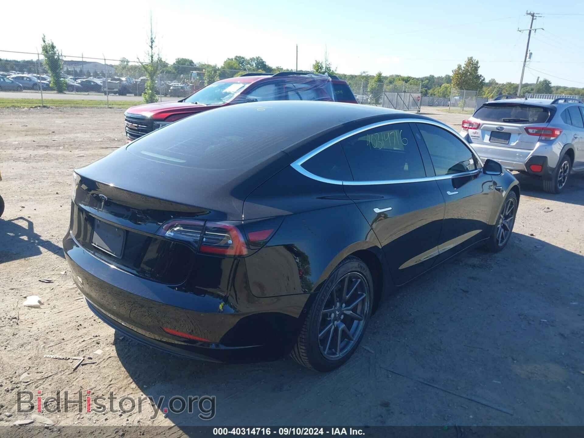 2019 TESLA MODEL 3 - VIN: 5YJ3E1EAXKF409844 - Фото 4
