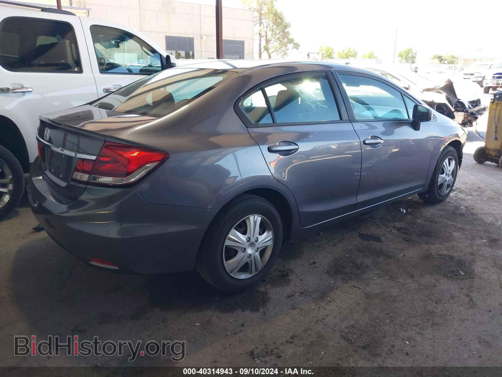 2014 HONDA CIVIC - VIN: 19XFB2F53EE051560 - Фото 4