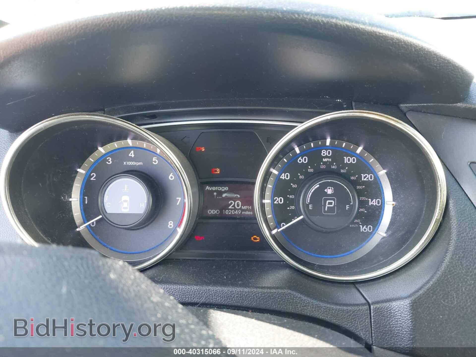 2012 HYUNDAI SONATA - VIN: 5NPEB4AC9CH480174 - Фото 7