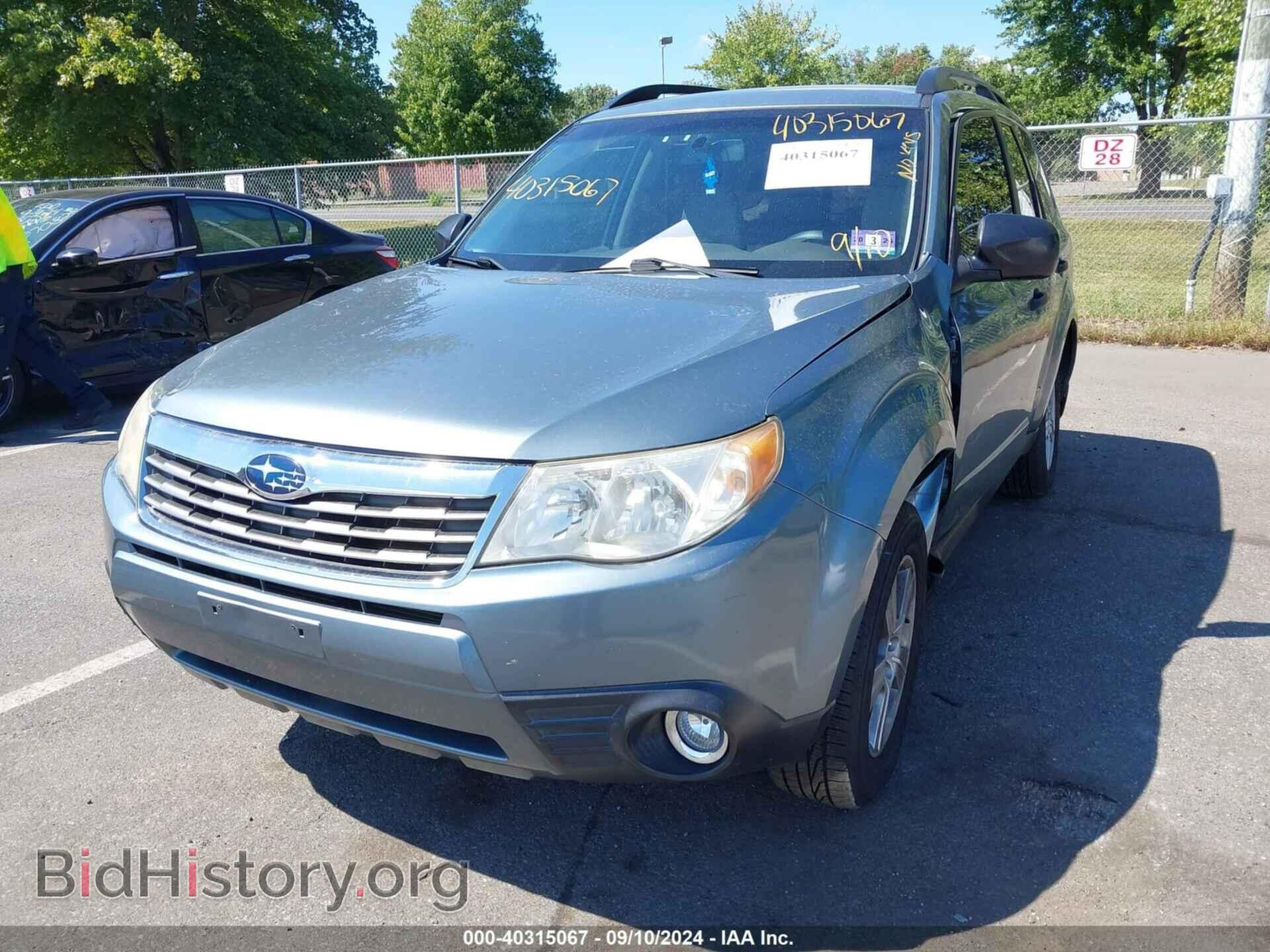 2010 SUBARU FORESTER - VIN: JF2SH6BC0AH907072 - Фото 2