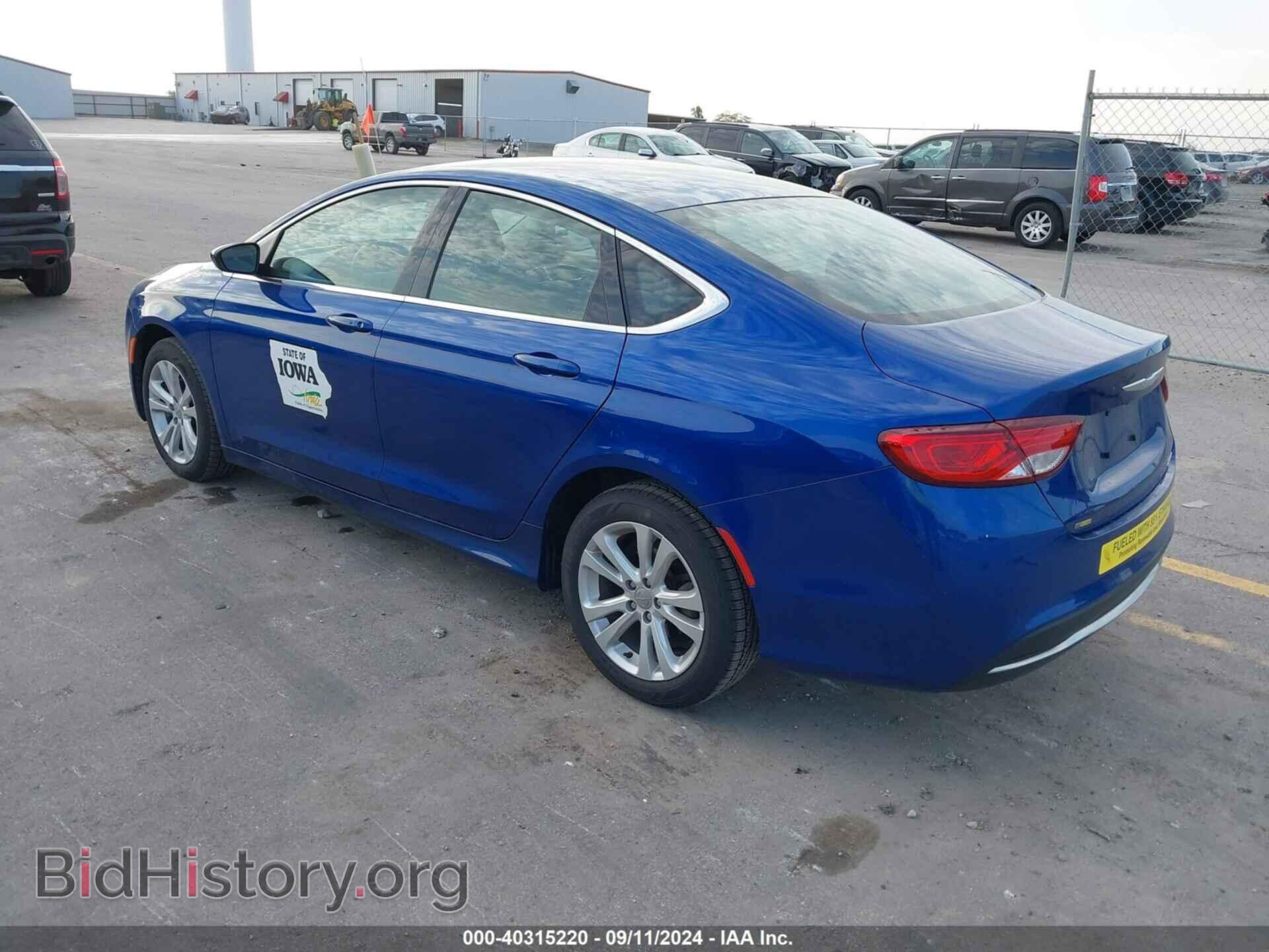 2015 CHRYSLER 200 - VIN: 1C3CCCAB2FN676374 - Фото 3