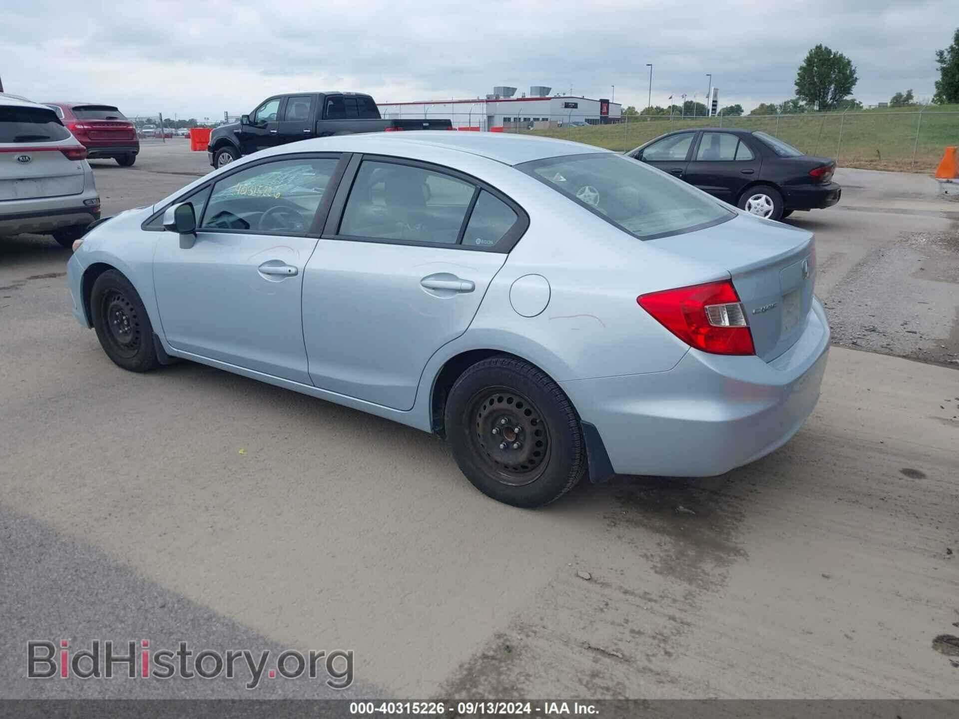 2012 HONDA CIVIC - VIN: 19XFB2F88CE038181 - Фото 3